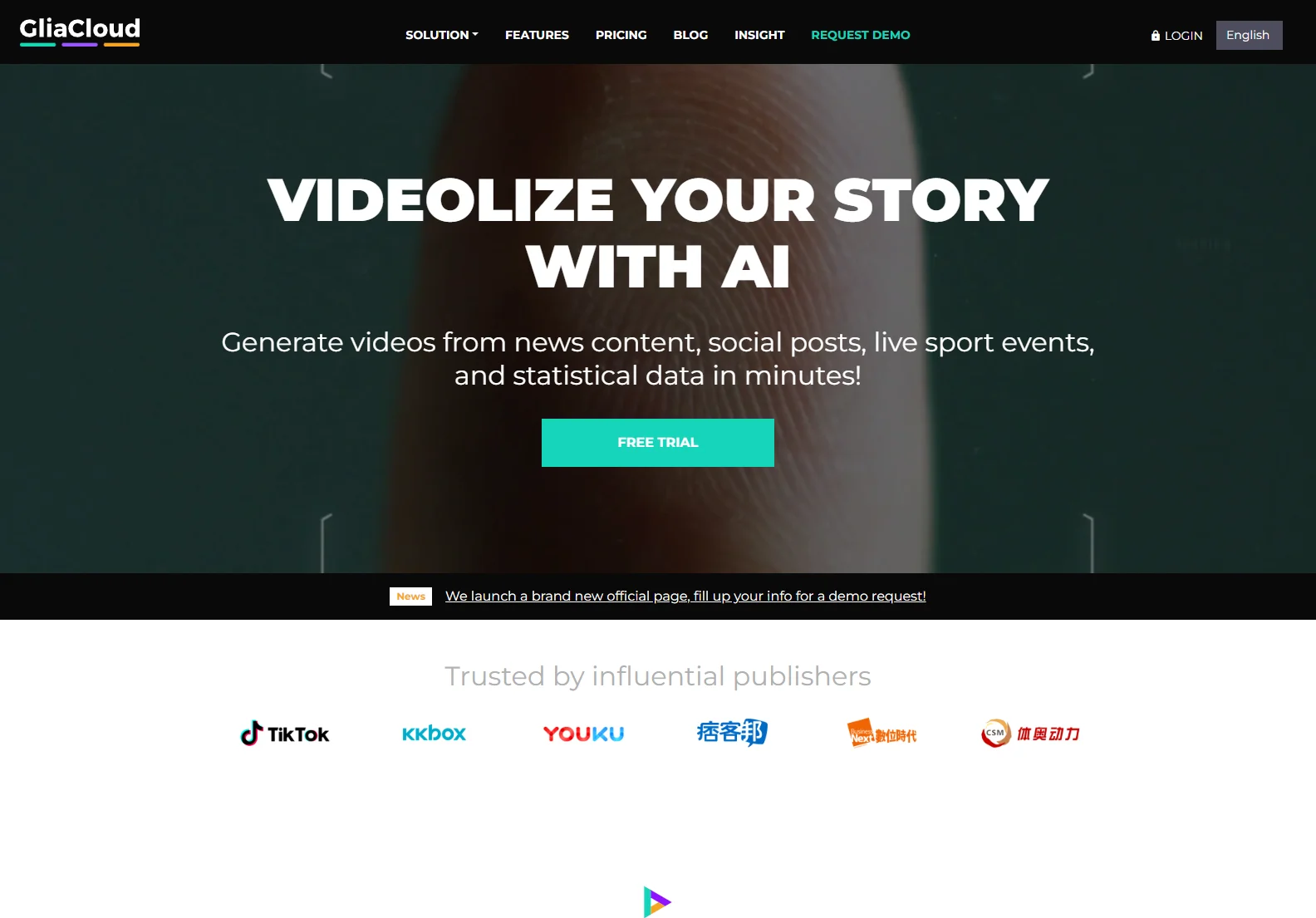 GliaStudio: AI-Powered Video Generation for Efficient Content Creation