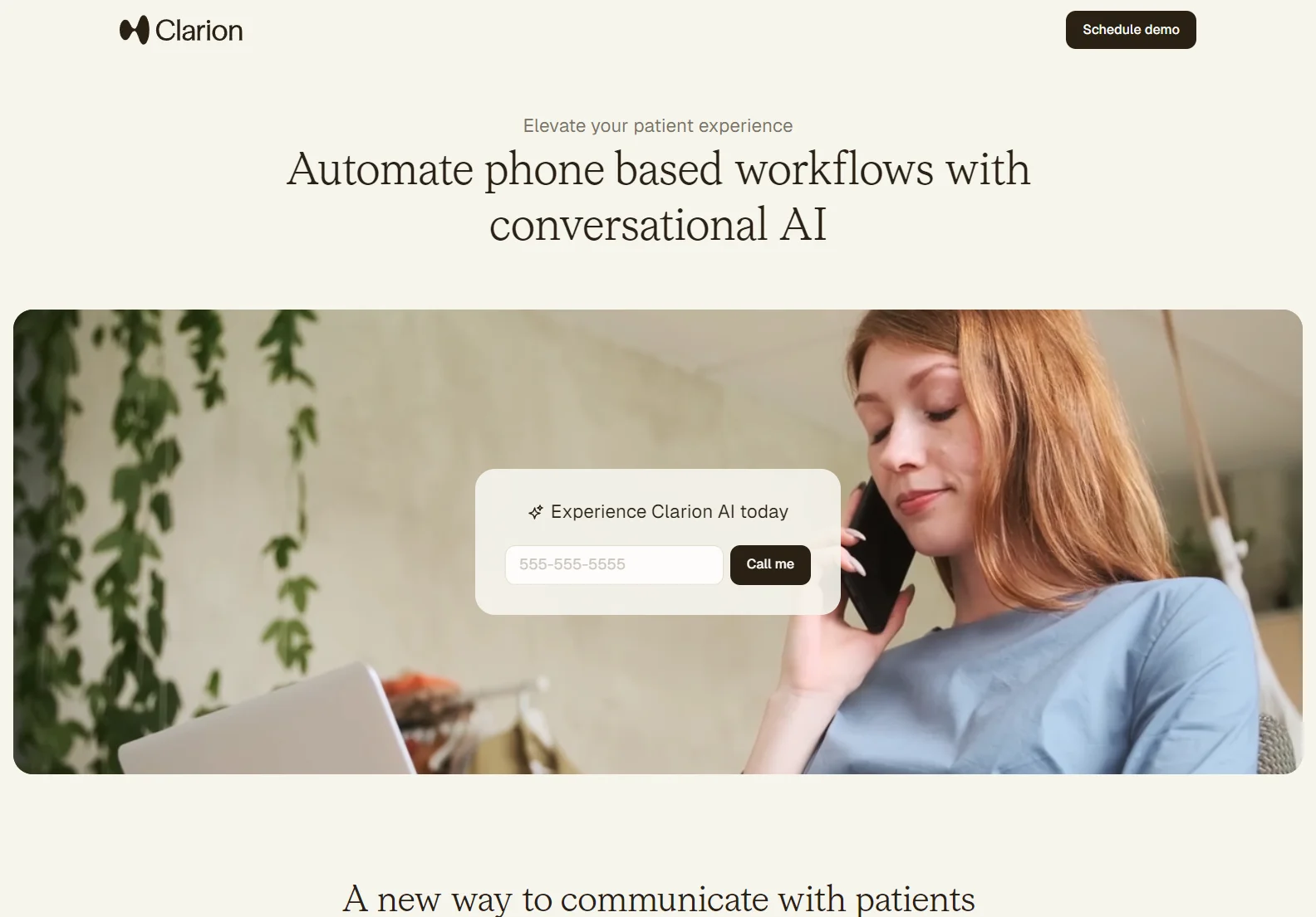 Clarion: AI-Powered Patient Communication for Enhanced Healthcare