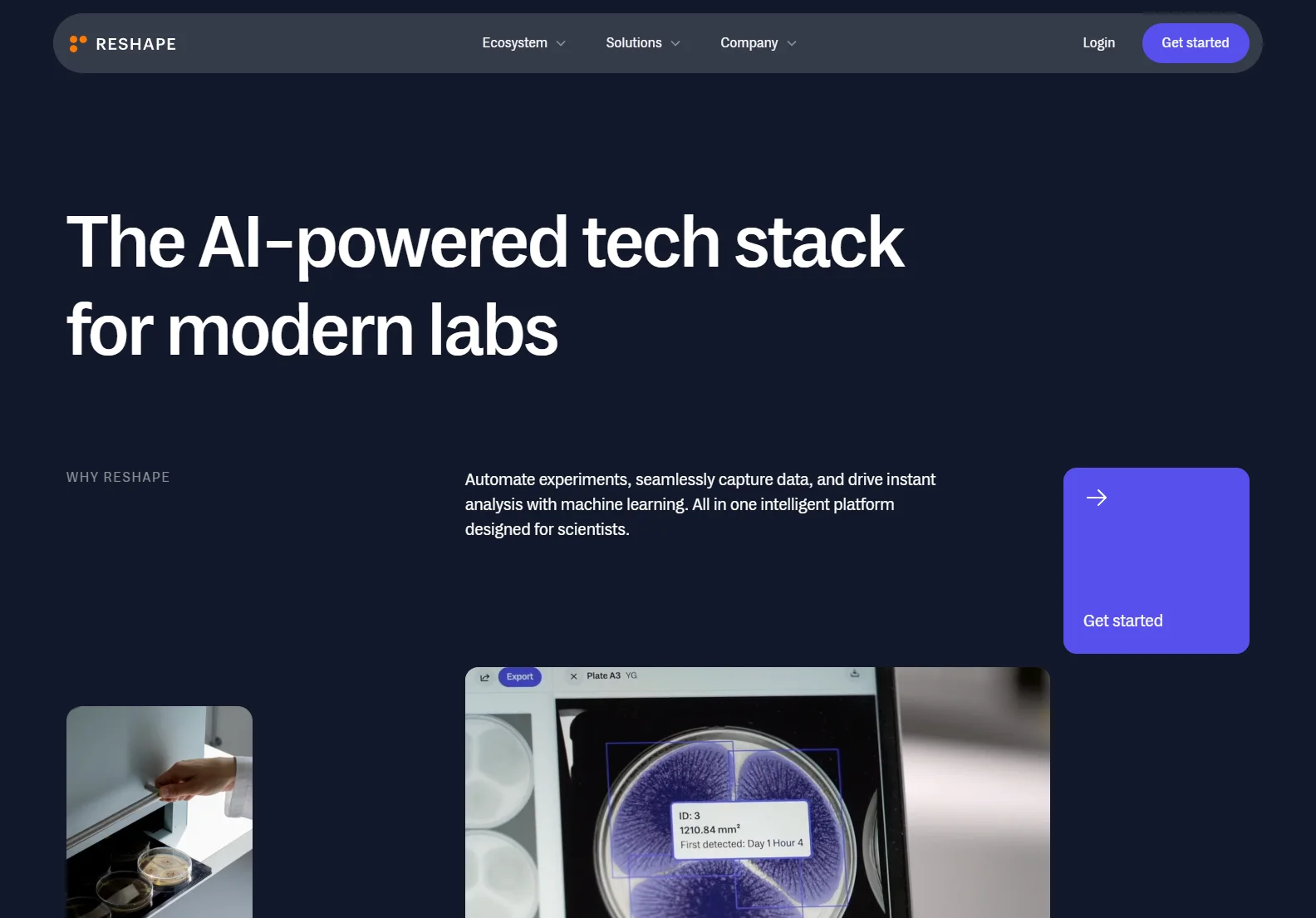 Reshape Biotech: AI-Powered Platform for Modern Labs