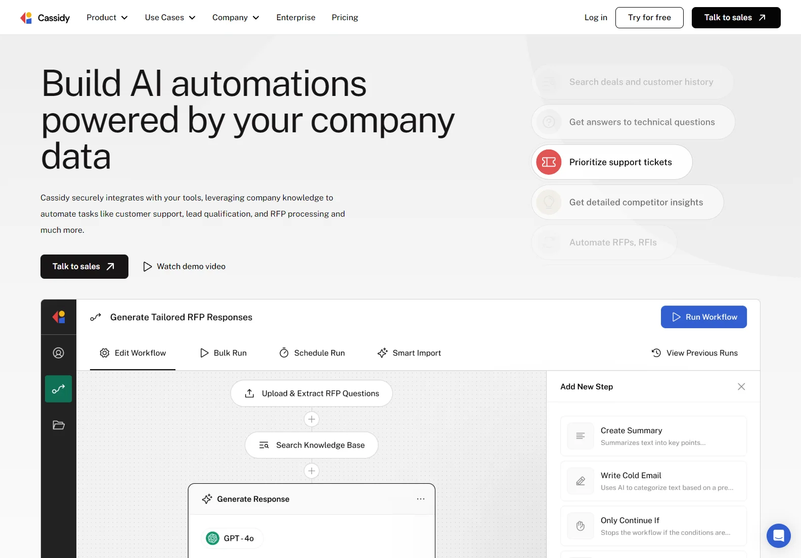 Cassidy: AI-Powered Automation for Enhanced Productivity