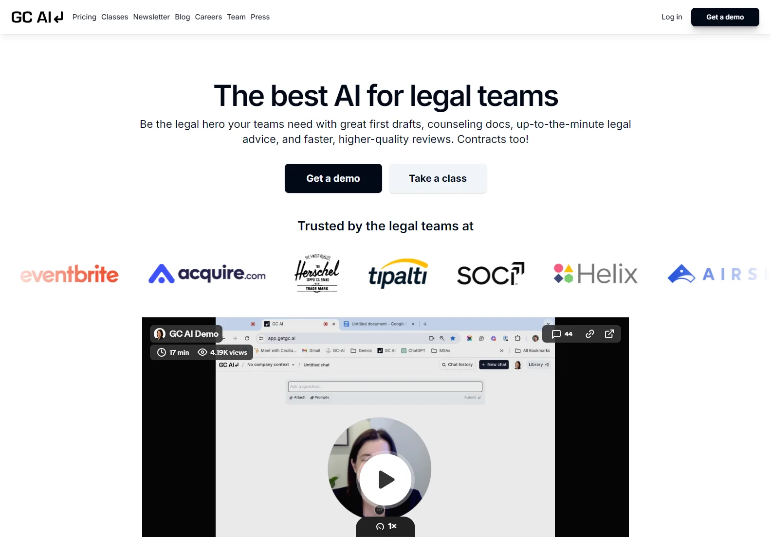 GC AI: The AI-Powered Legal Assistant for Enhanced Efficiency and Accuracy