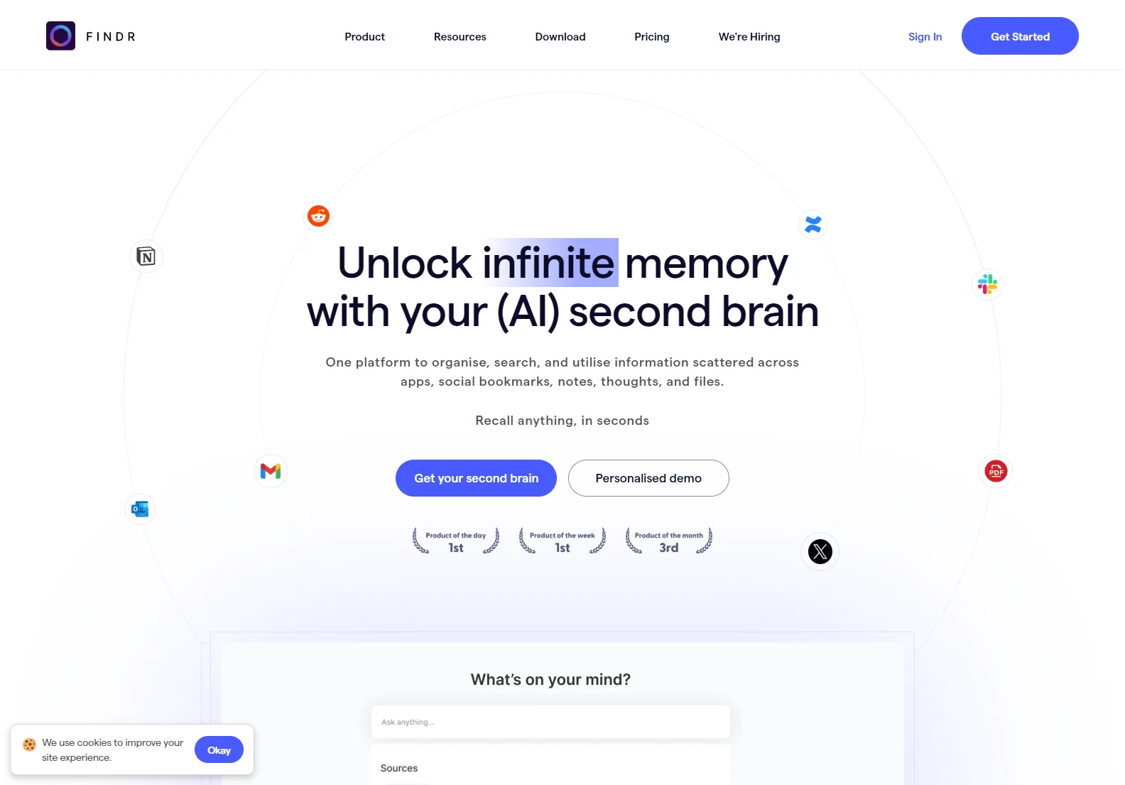 Findr: Your AI-Powered Second Brain for Effortless Information Recall