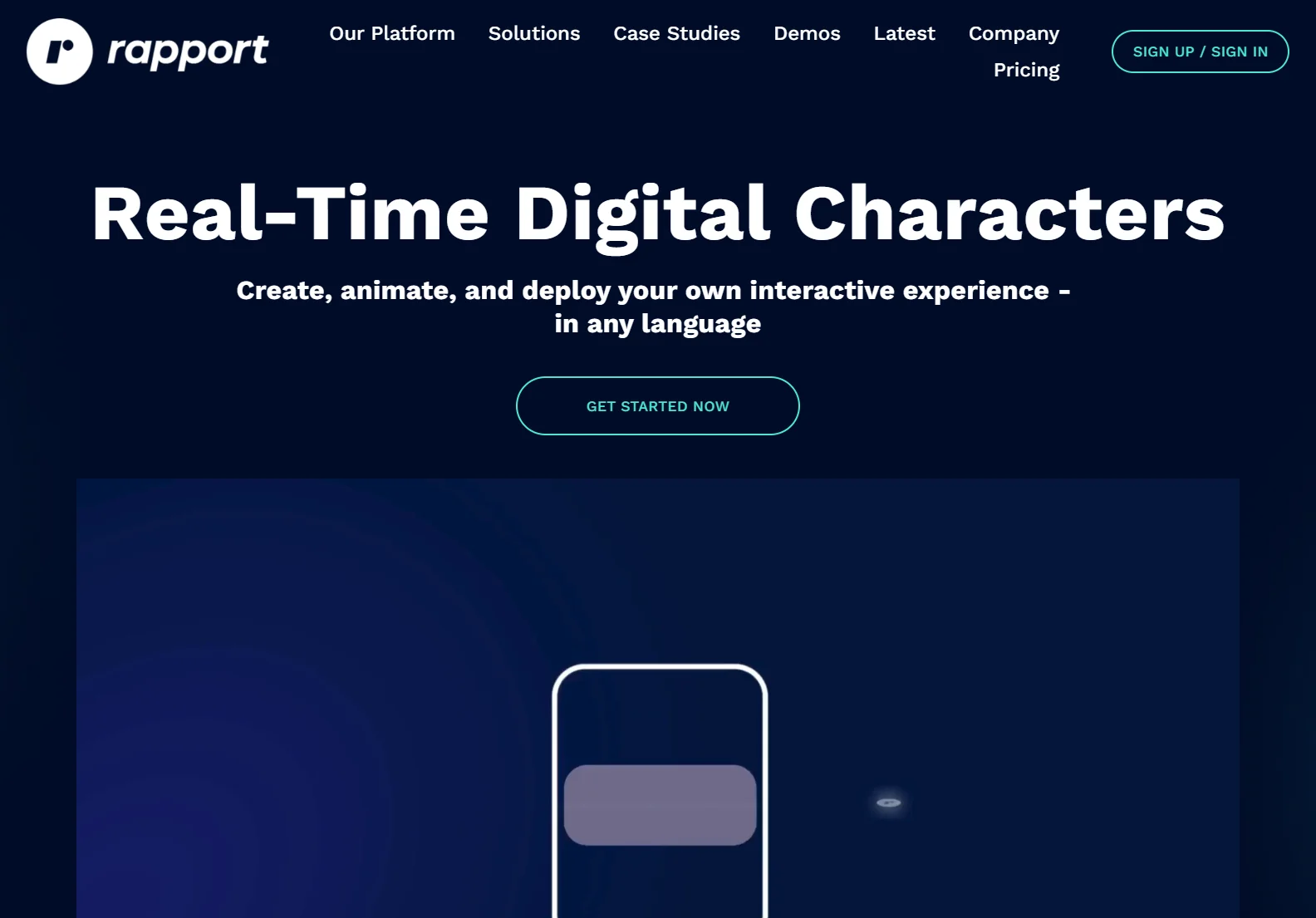 AI-Powered Character Animation: Create Engaging Digital Experiences with Rapport