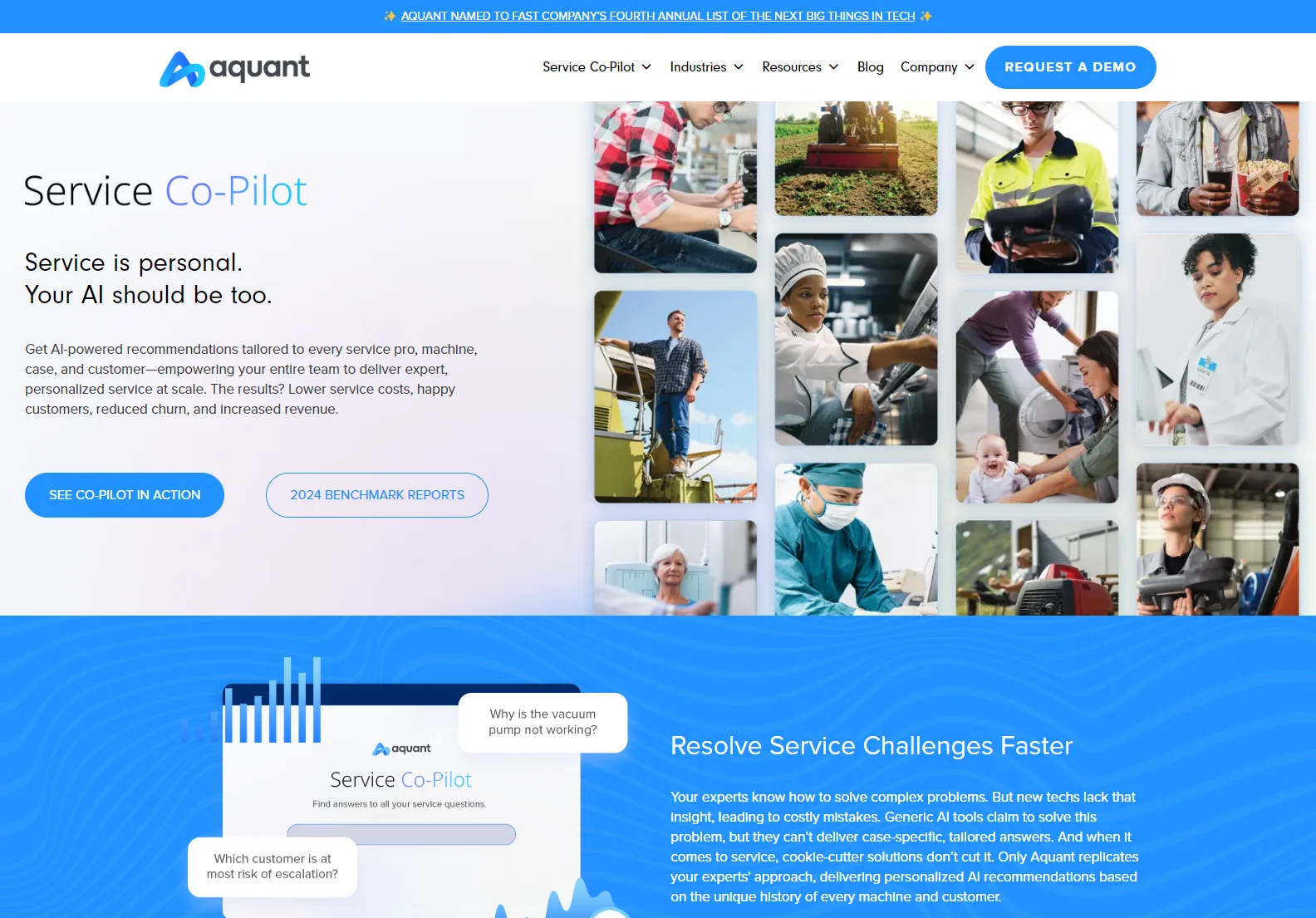 Aquant: AI-Powered Service Co-Pilot for Enhanced Field Service