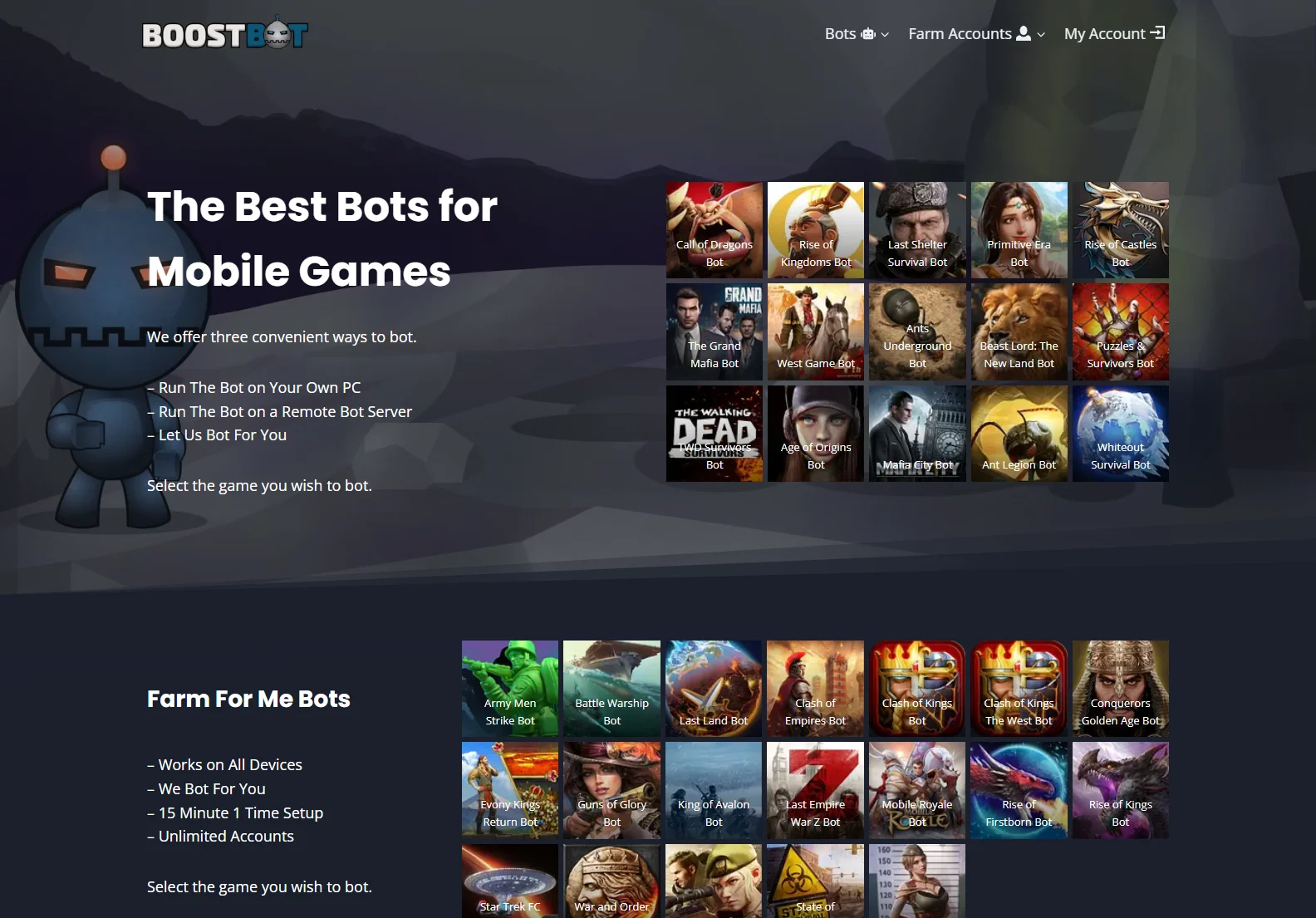 BoostBot: Automate Mobile Games & Maximize Progress 24/7