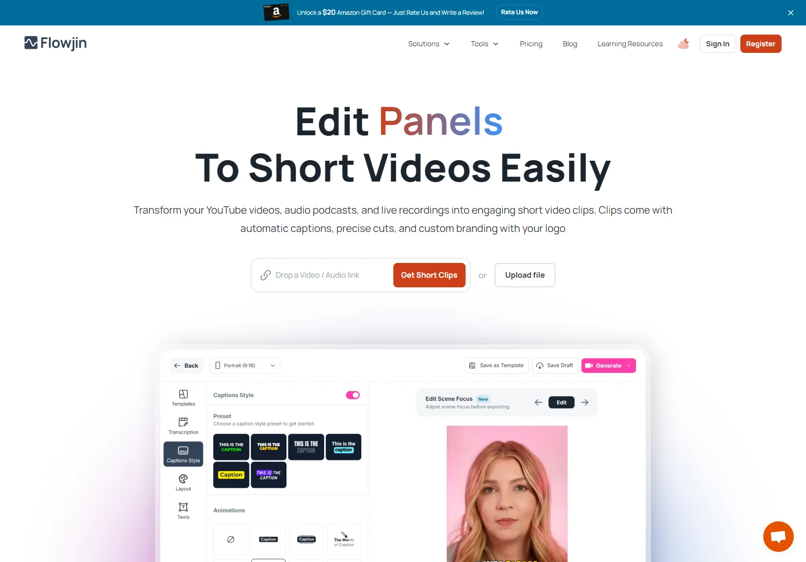 Flowjin: AI-Powered Short Video Creator for Social Media