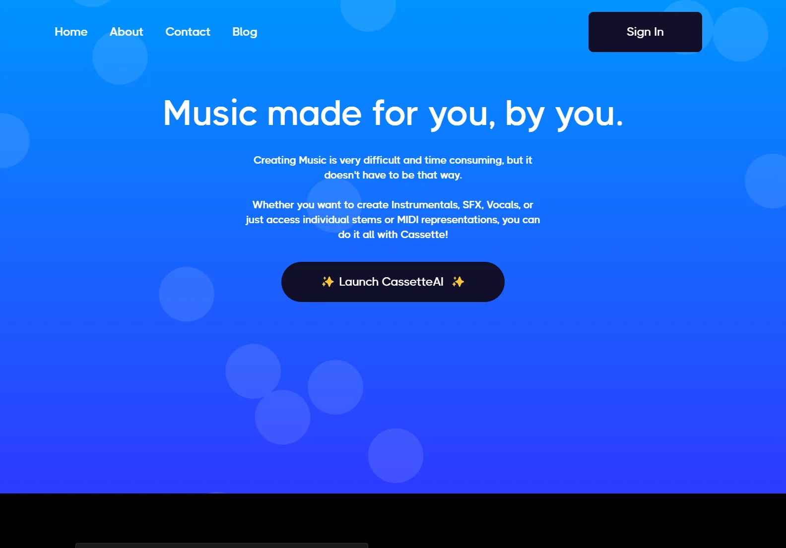 CassetteAI: Your AI Music Creation Copilot