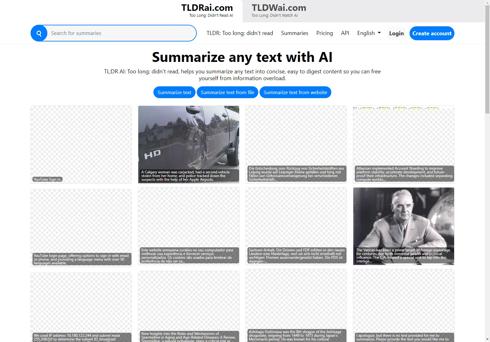 TL;DW AI: AI-Powered Video Summarization for Conciseness and Efficiency