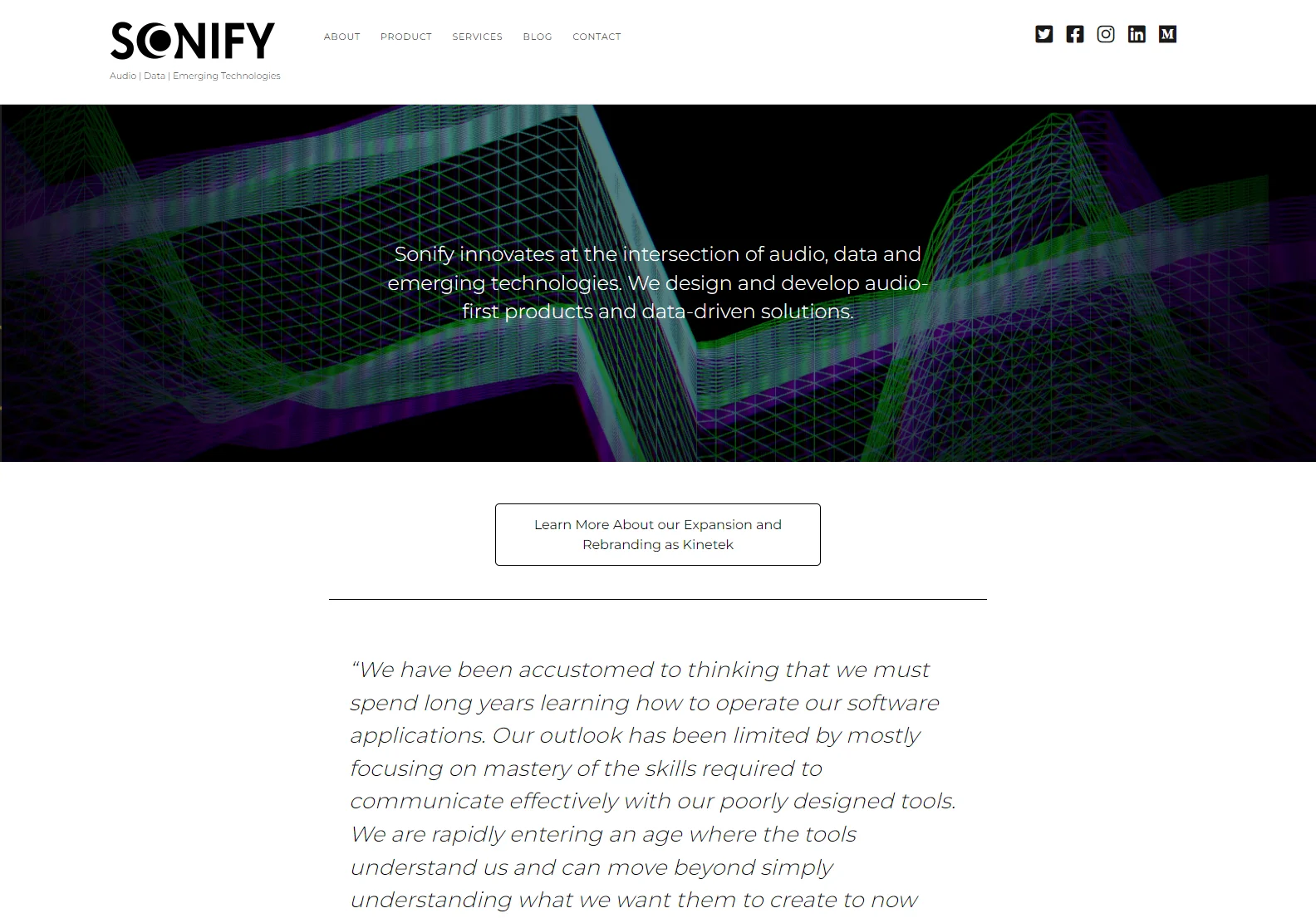 Sonify: Transforming Data into Engaging Audio Experiences