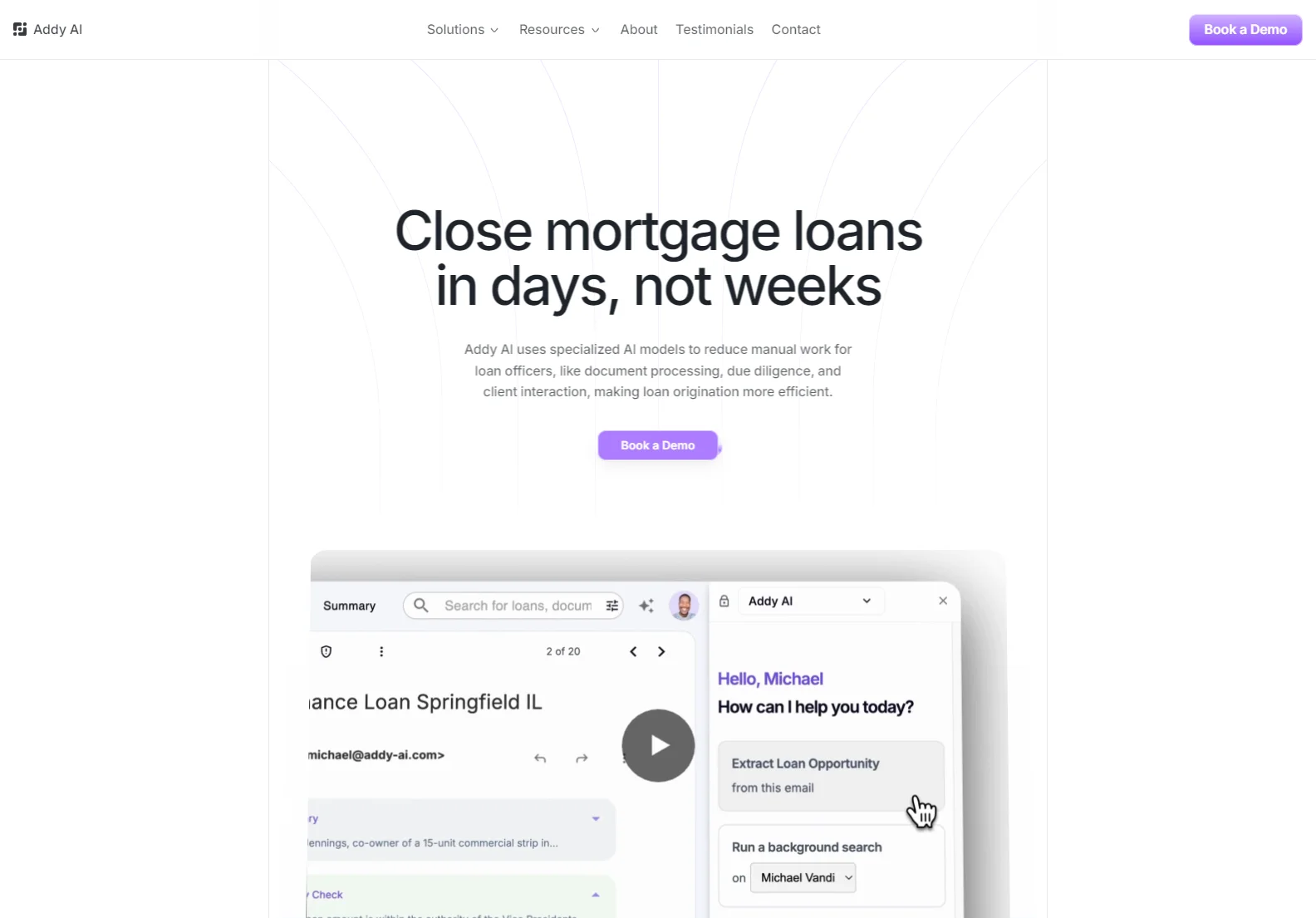 Addy AI: Revolutionize Mortgage Lending with AI-Powered Automation