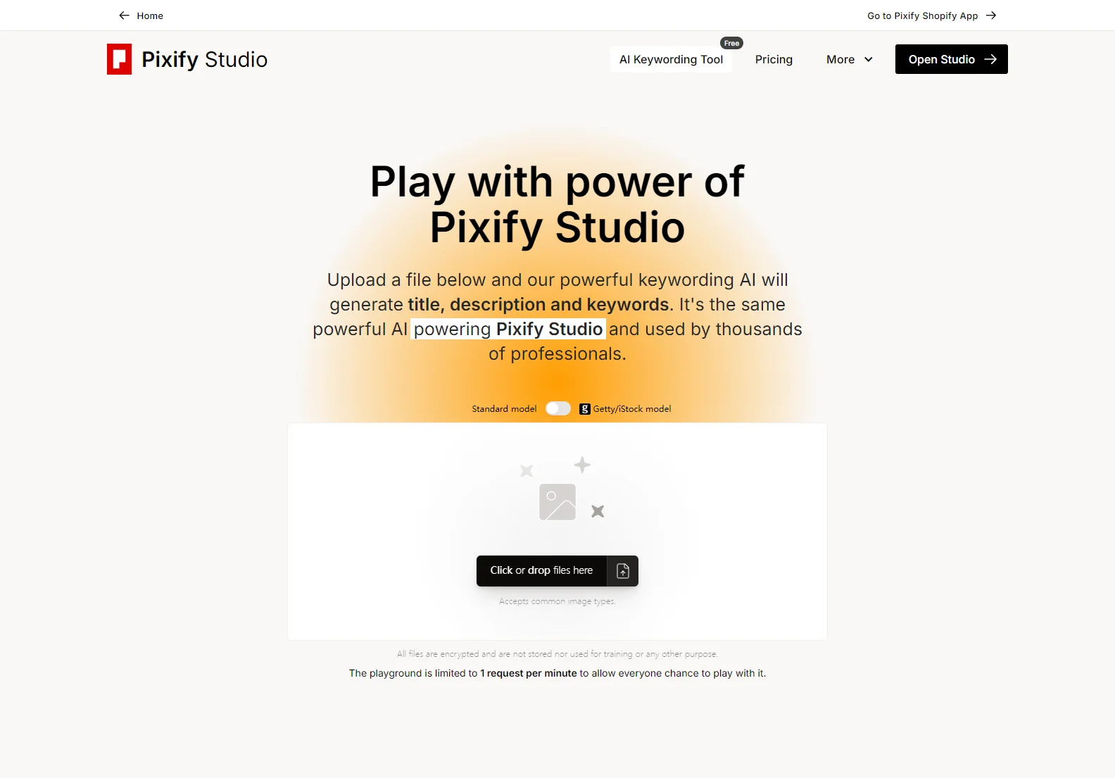 Pixify Studio: AI-Powered Keywording Tool for Enhanced Content Discovery