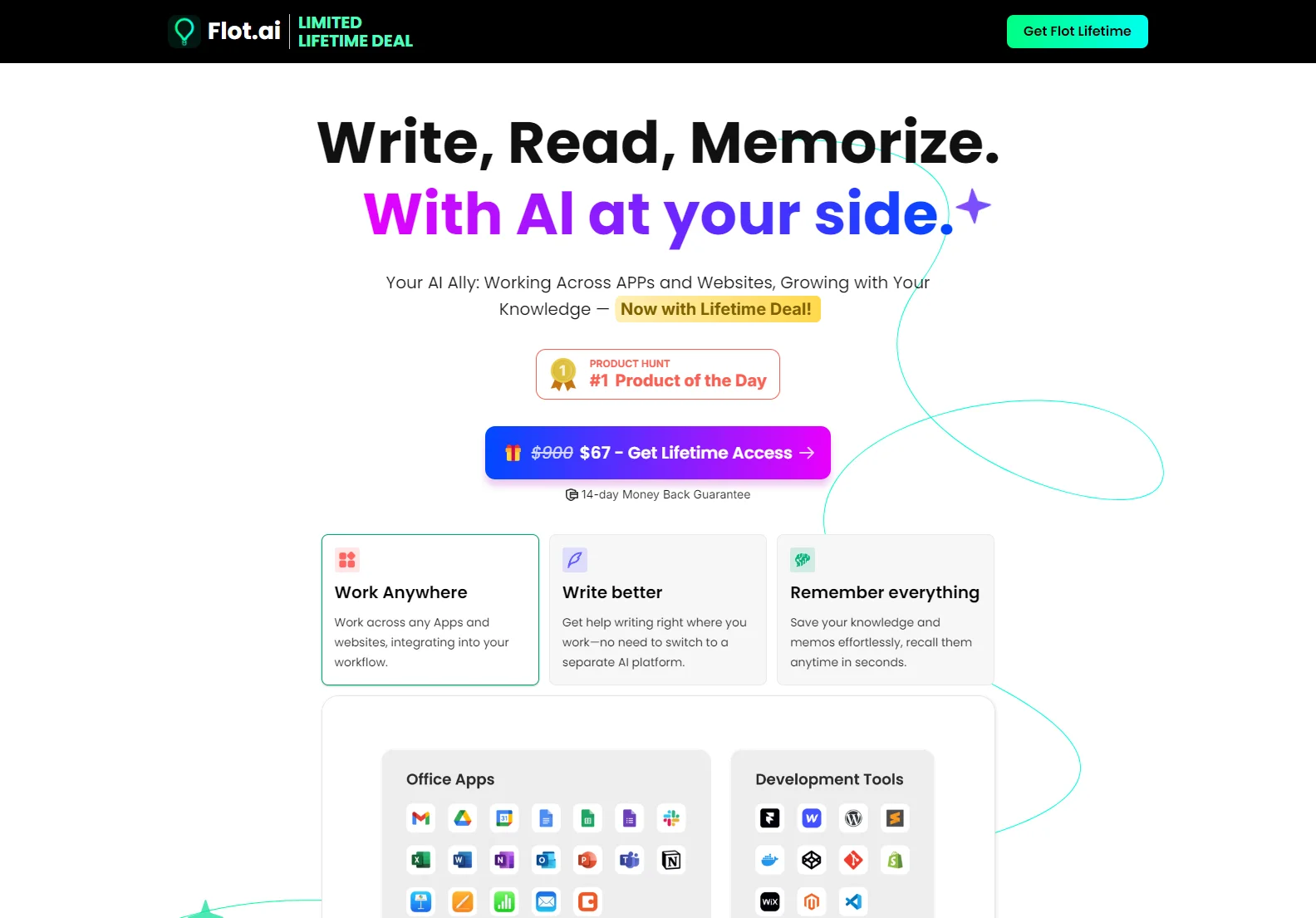 Flot.AI Lifetime Deal: Boost Your Productivity with AI