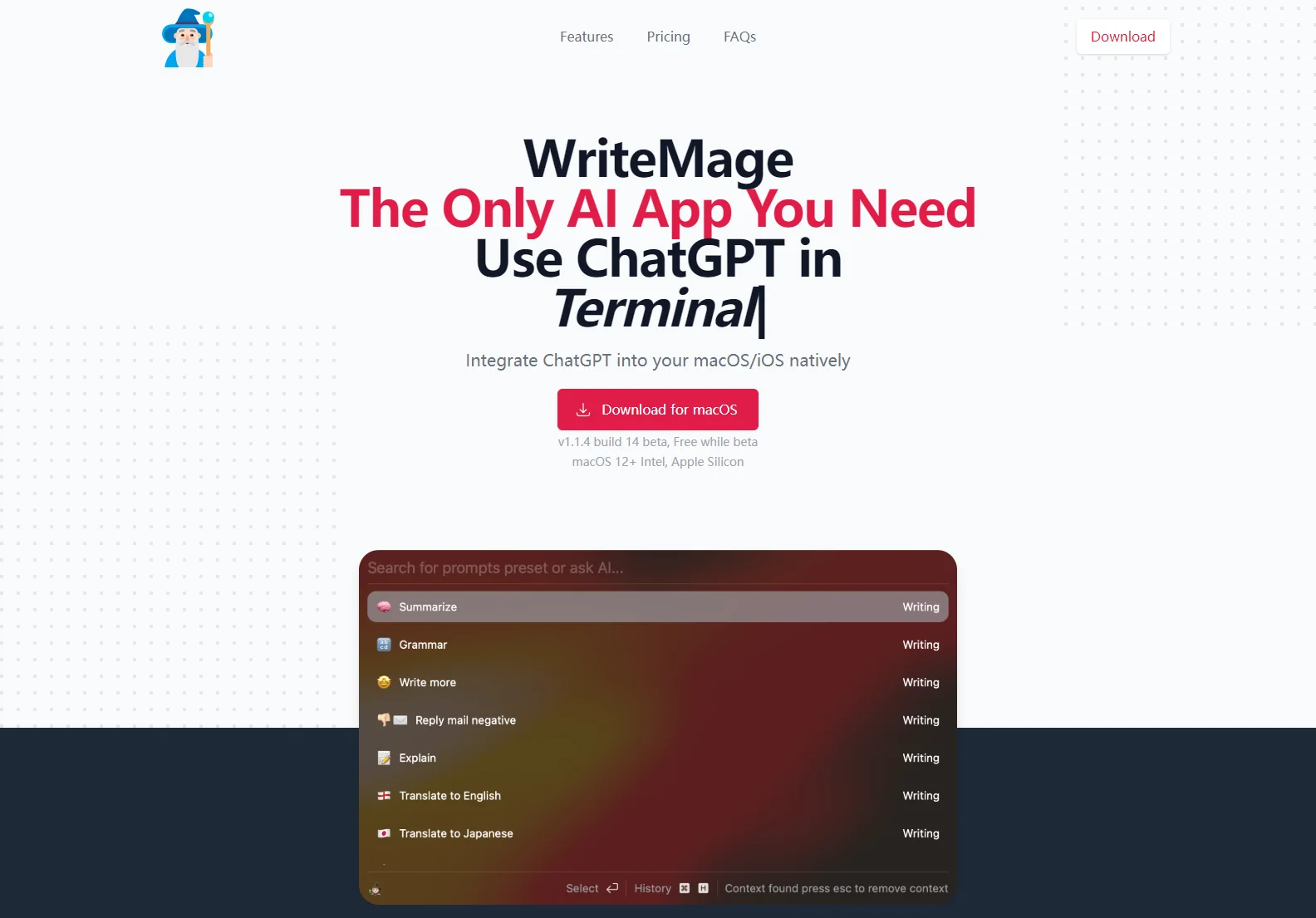 WriteMage: The Only AI App You Need - Boost Your Productivity with ChatGPT Integration