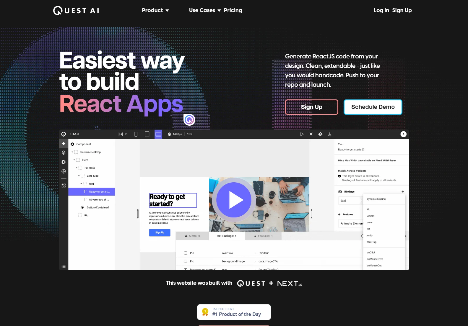 Quest: AI-Powered React Code Generation from Figma Designs