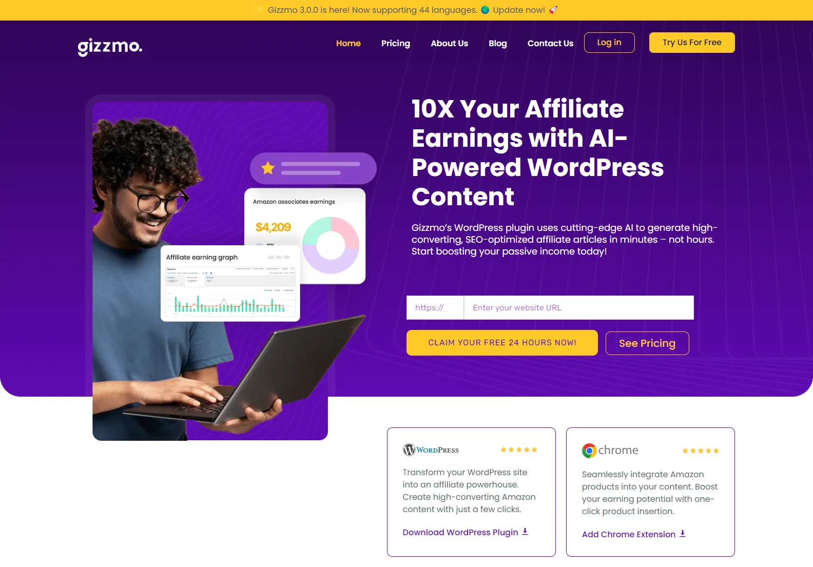 Gizzmo: AI-Powered Affiliate Content Generator for WordPress