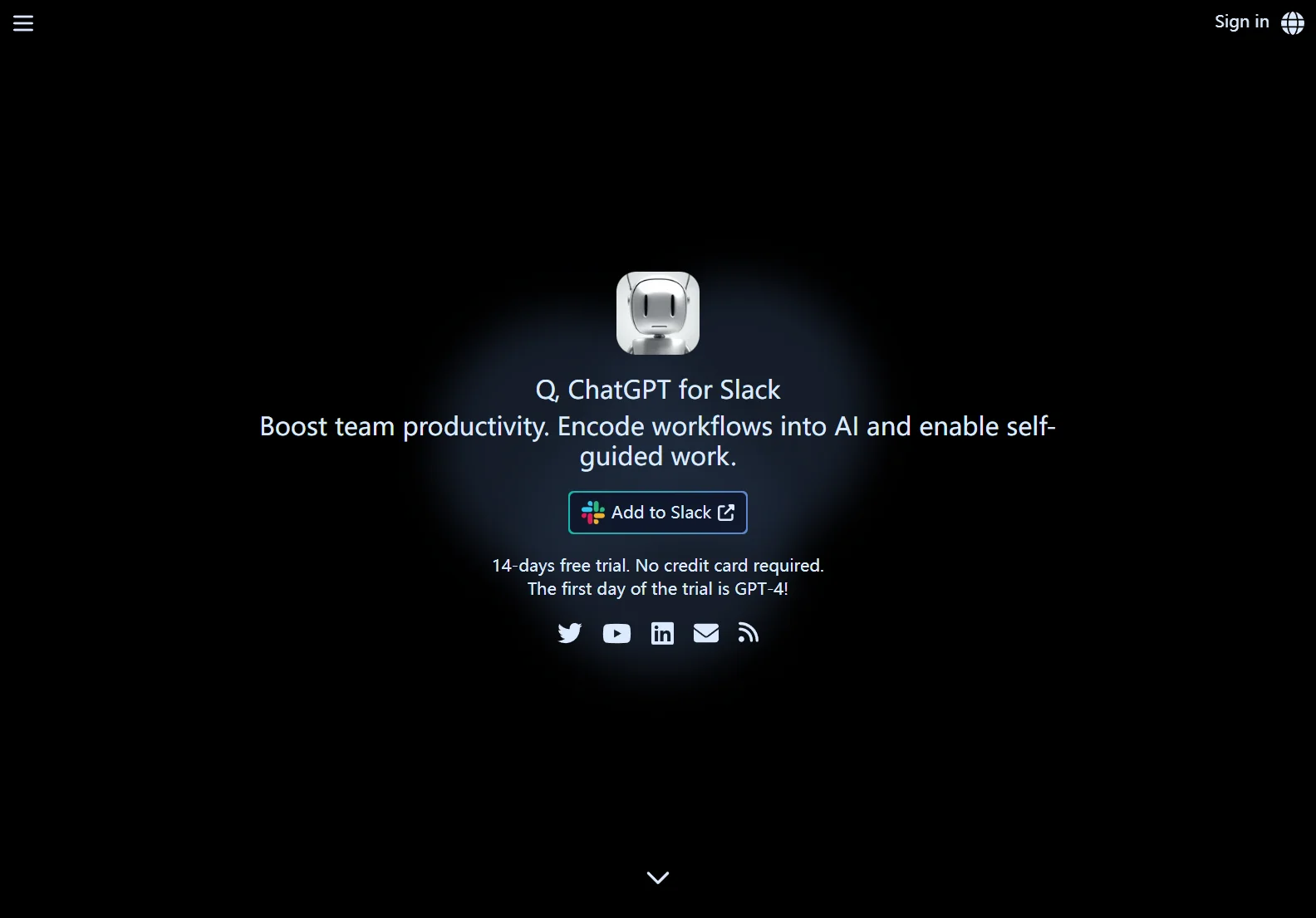 Q: ChatGPT for Slack - Boost Team Productivity with AI