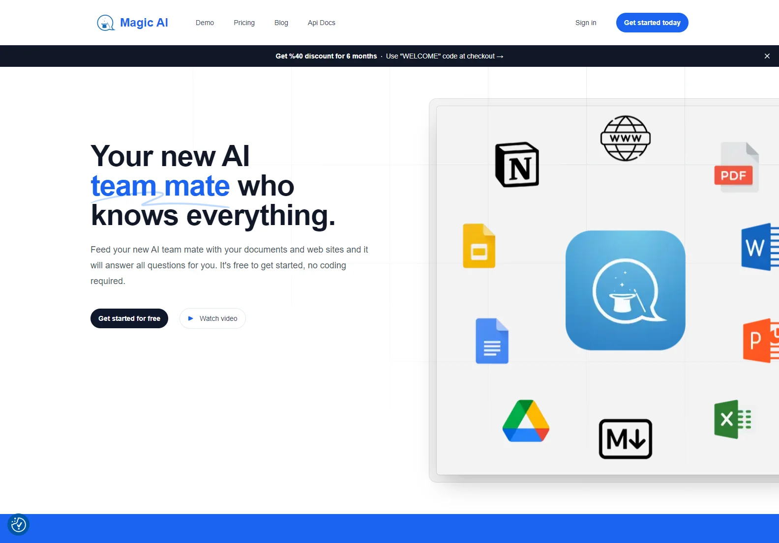 Magic AI: Your AI Team Mate for Instant Answers