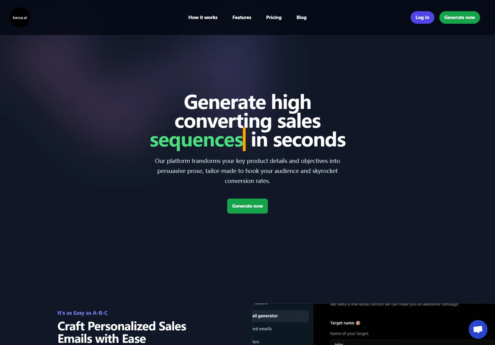 Barua AI: Generate High-Converting Sales Emails in Seconds