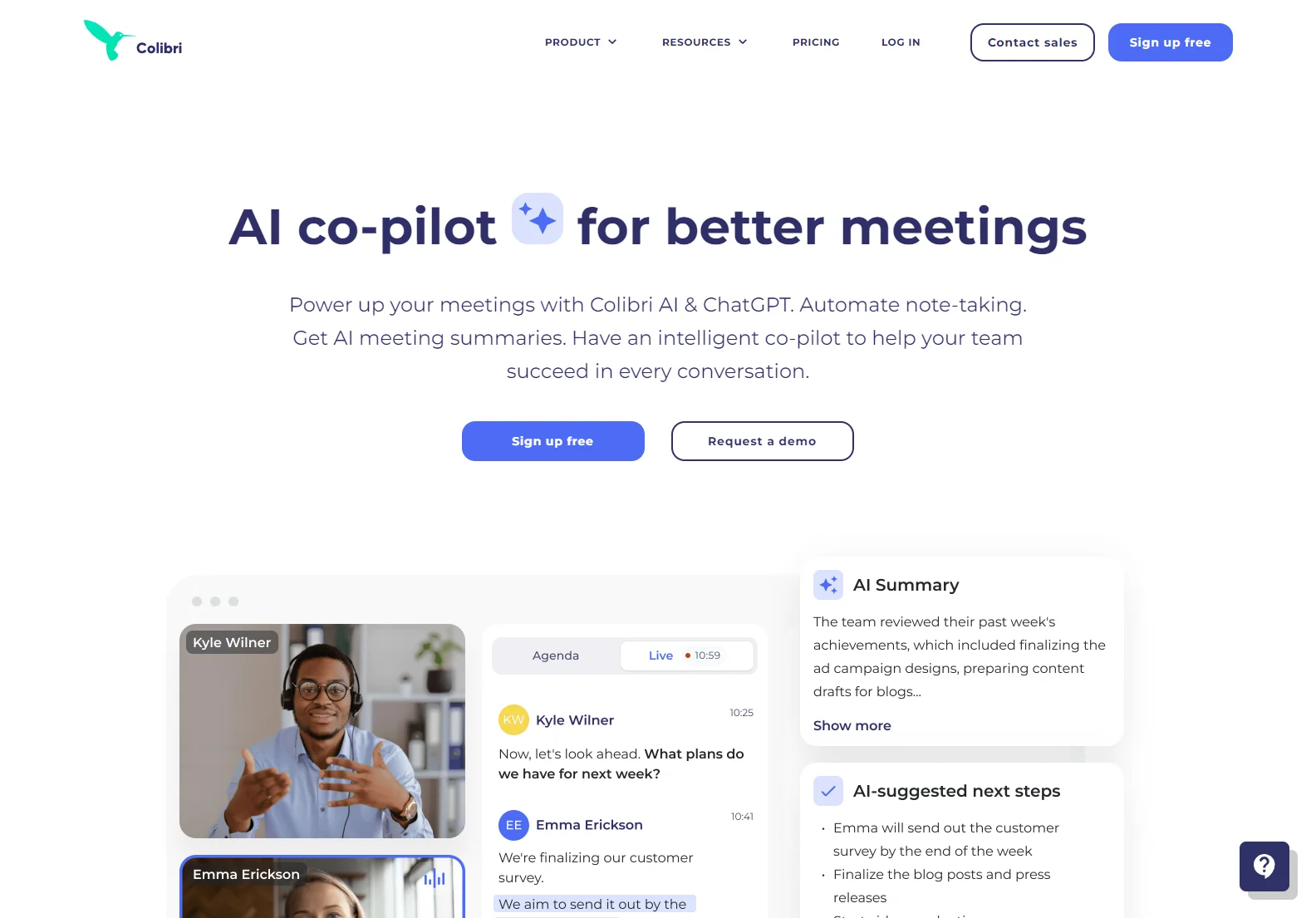 Colibri.ai: AI-Powered Meeting Notes & Conversation Intelligence for Enhanced Productivity