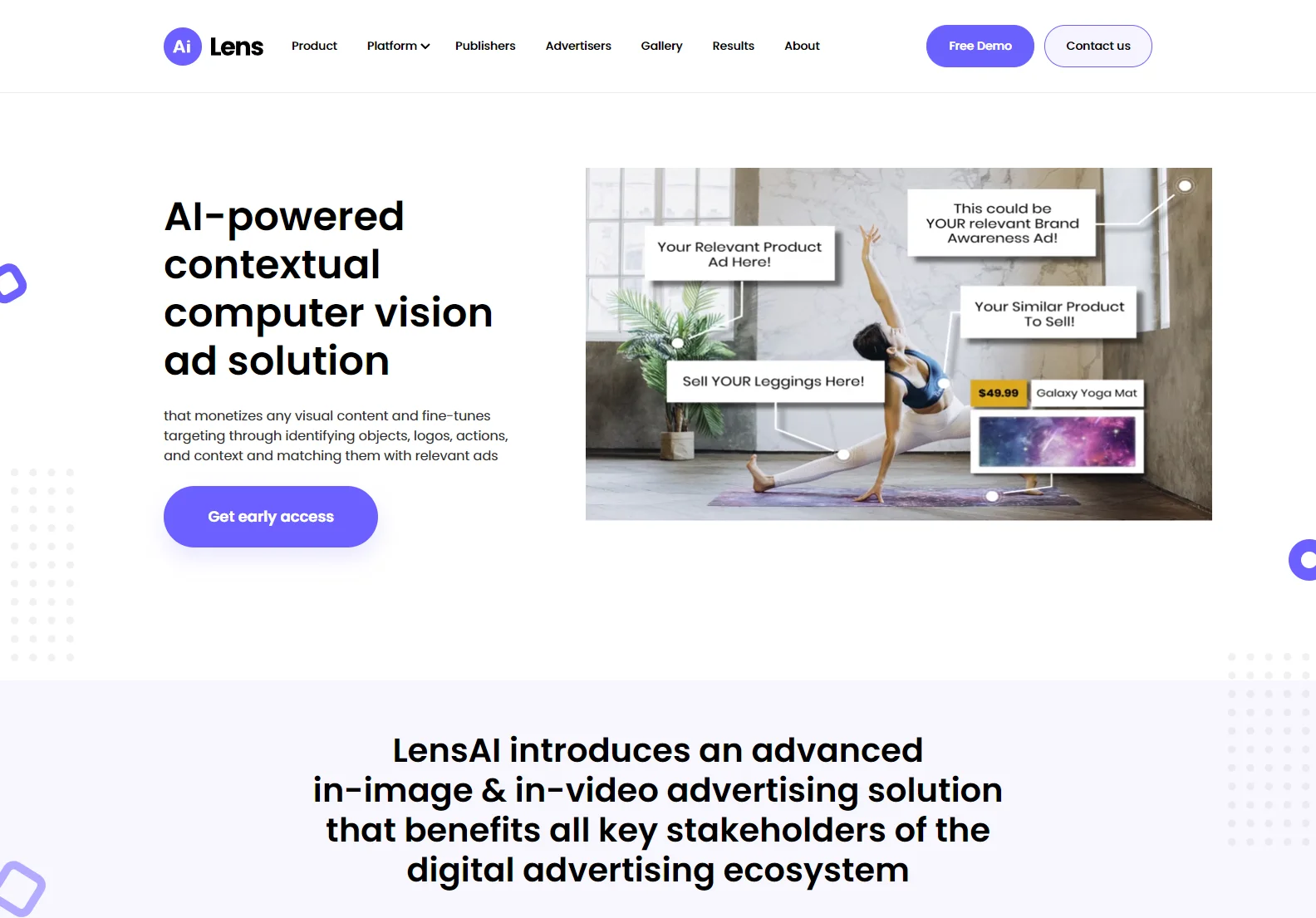 LensAI: AI-Powered Contextual Advertising for Enhanced User Experience and Maximum ROI