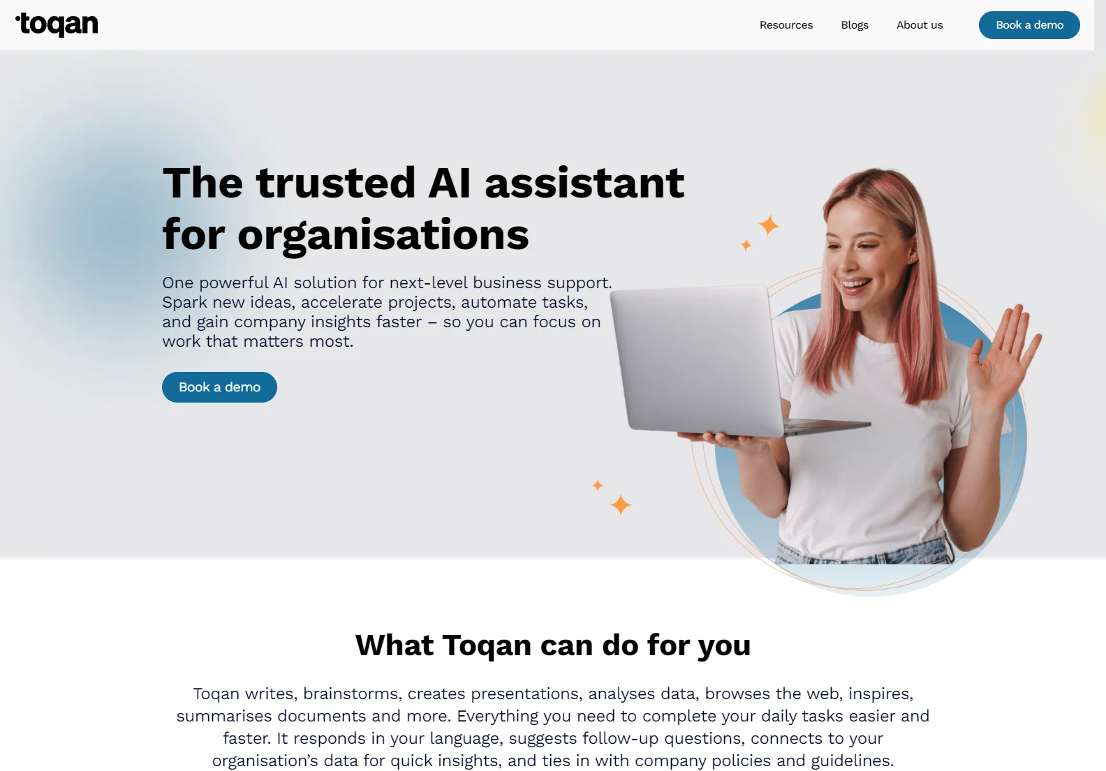 Toqan: AI-Powered Business Assistant for Streamlined Operations