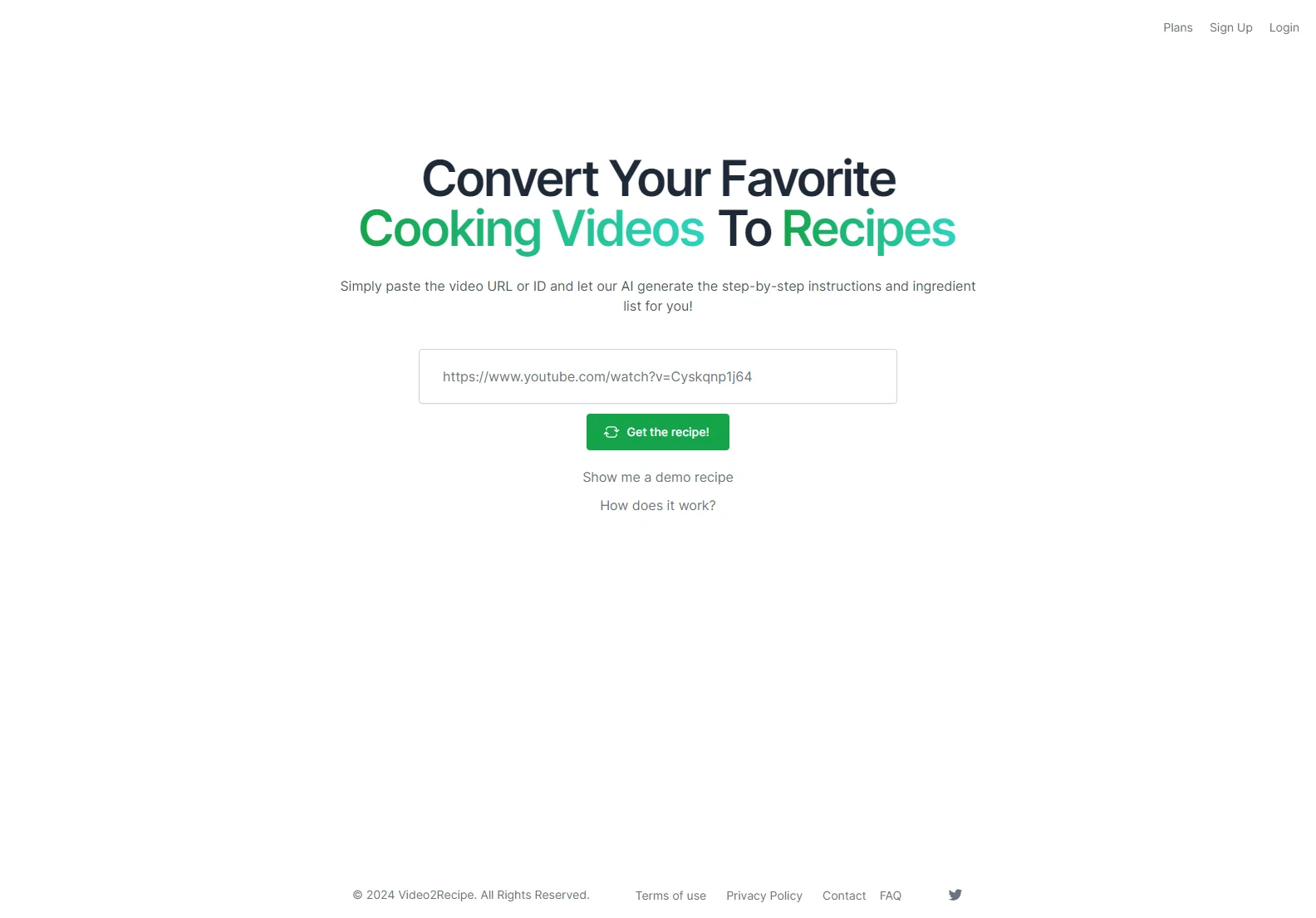 Video2Recipe: AI-Powered Cooking Video to Recipe Converter