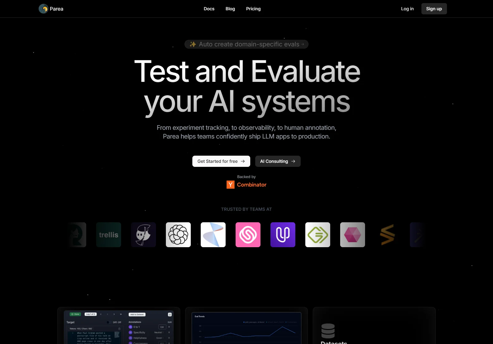 Parea AI: Streamline LLM Application Development with Experiment Tracking and Human Annotation