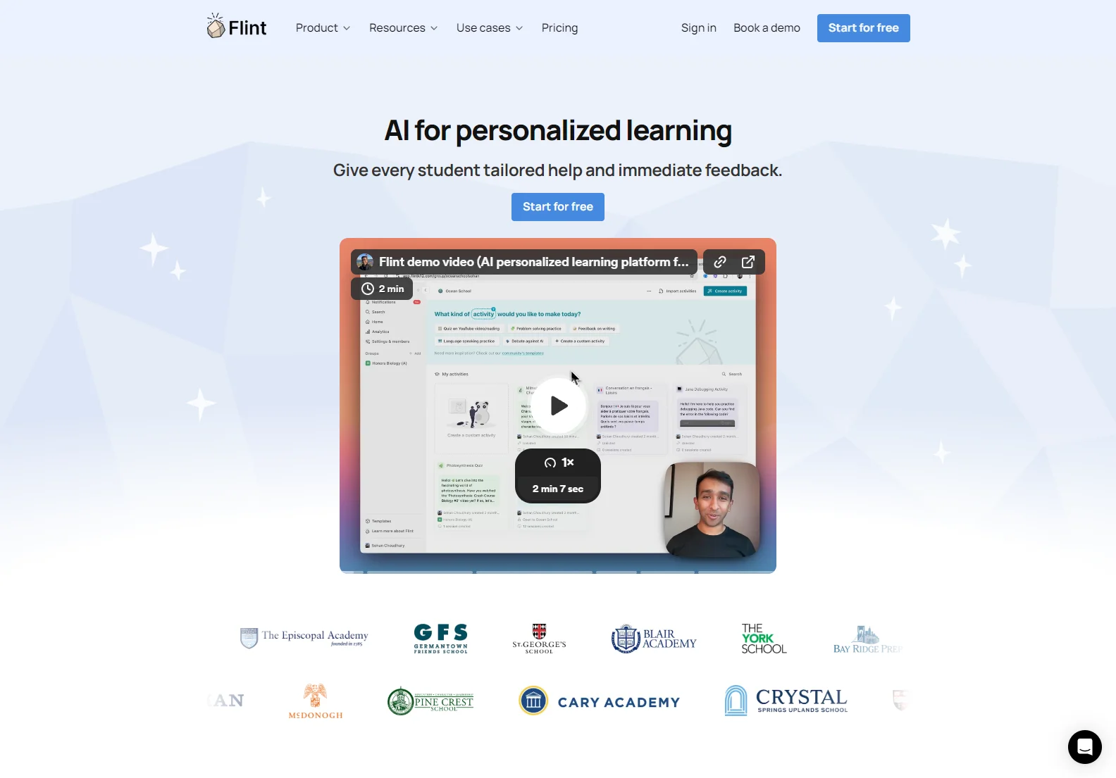 Flint: AI-Powered Personalized Learning for Every Student