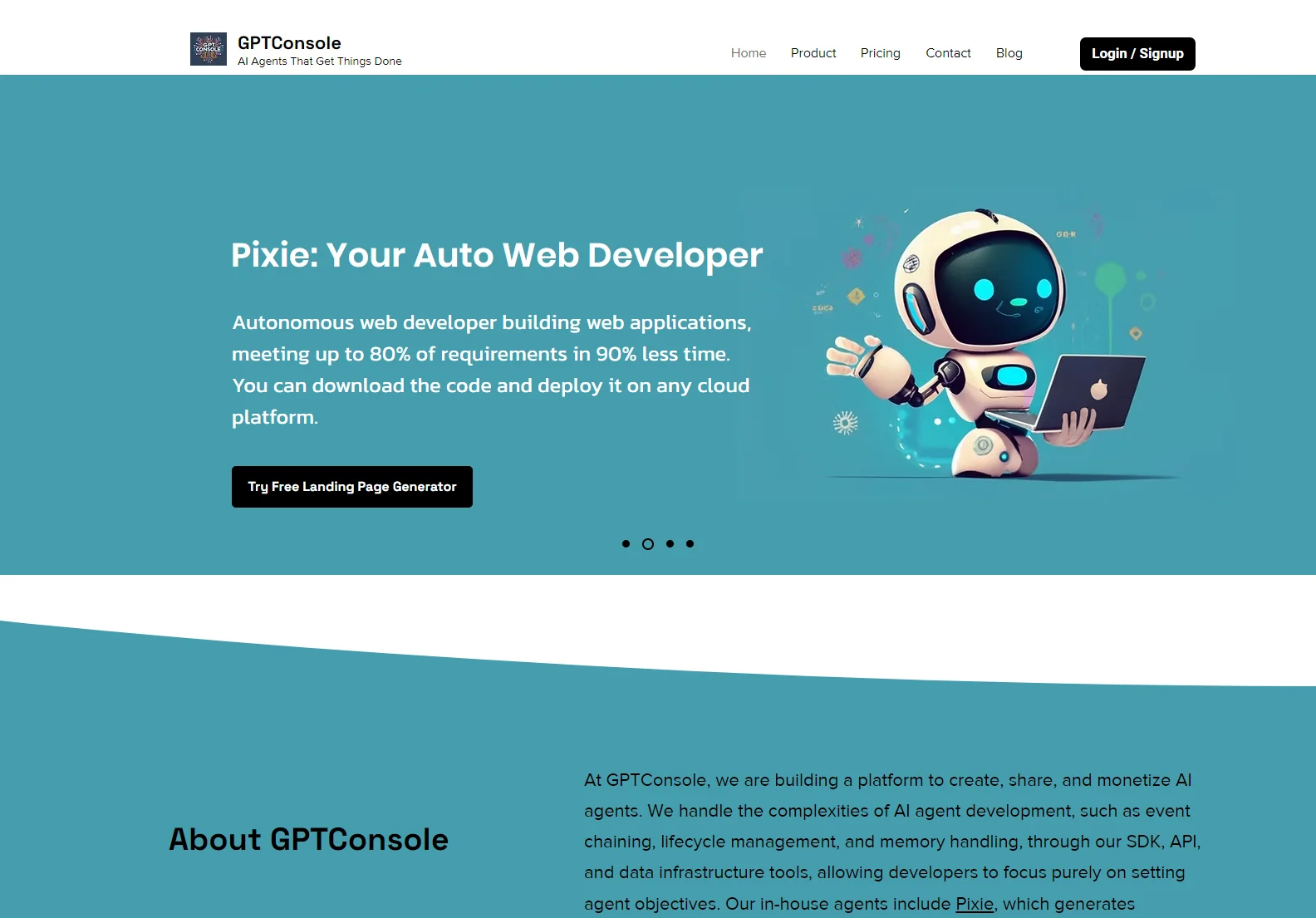 GPTConsole: Powerful AI Agents for Practical Tasks