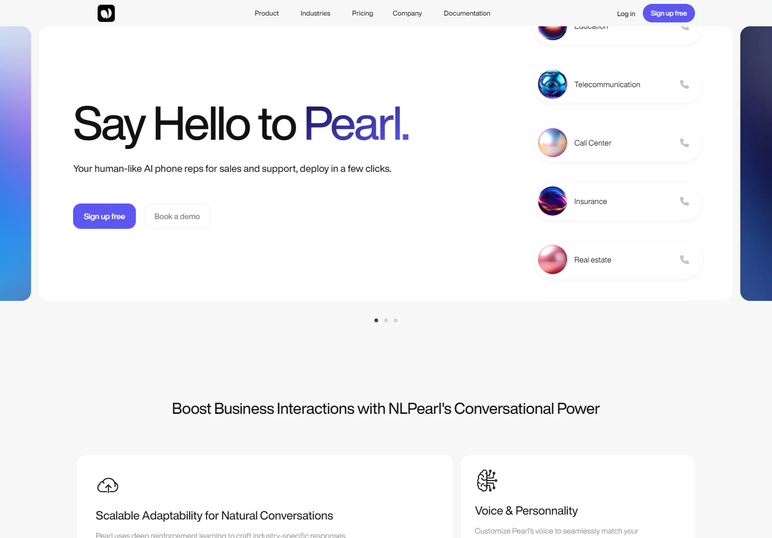 Meet Pearl: Your Human-like AI Phone Representative for Sales & Support