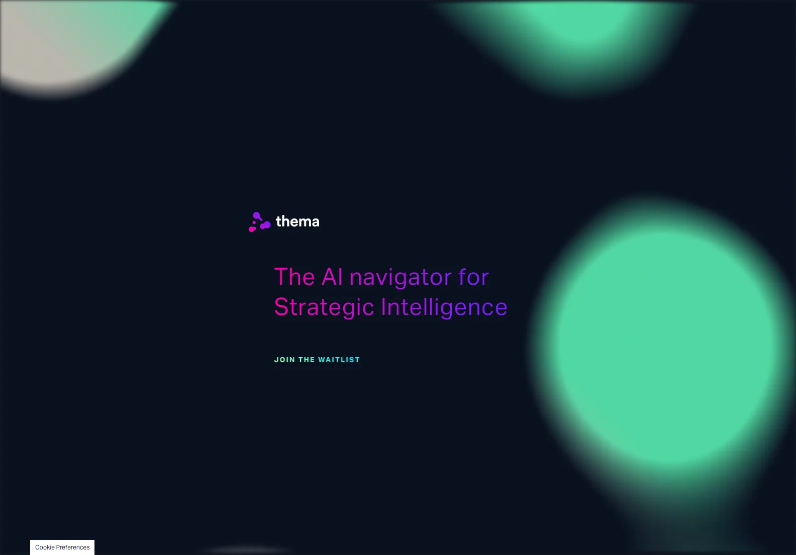 Thema: AI-Powered Strategic Intelligence for Informed Decisions