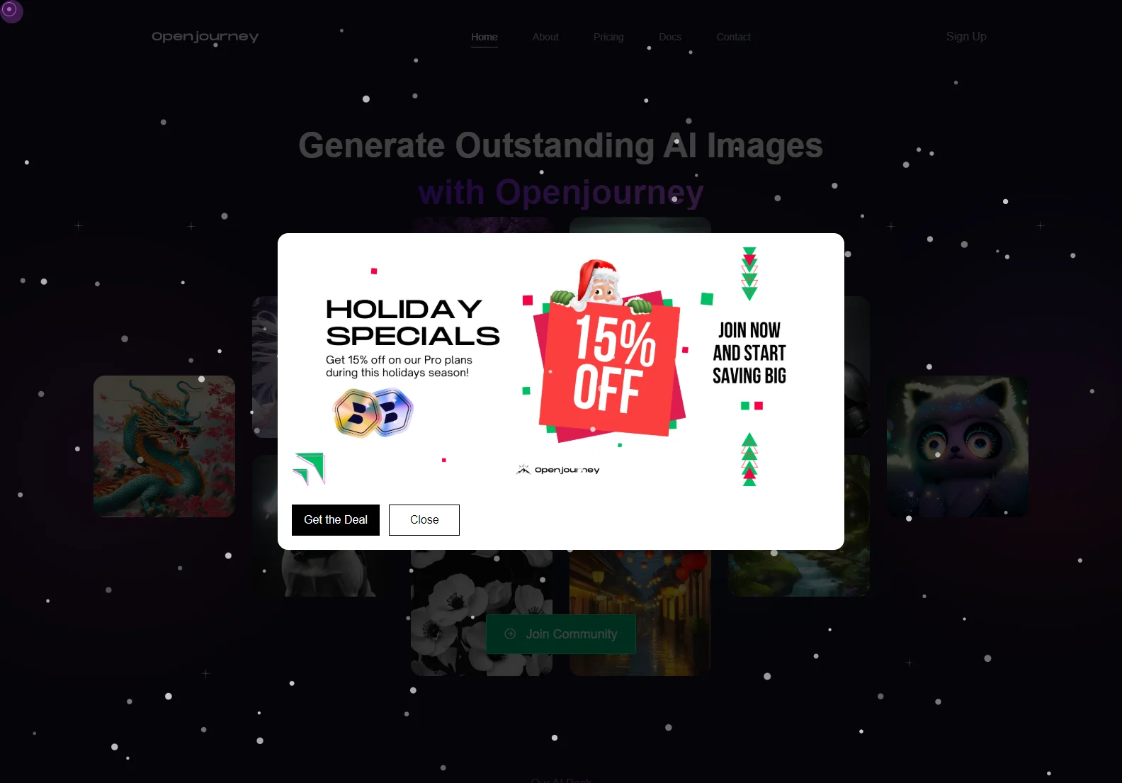 Openjourney: AI Image Generation Platform for Stunning Visuals