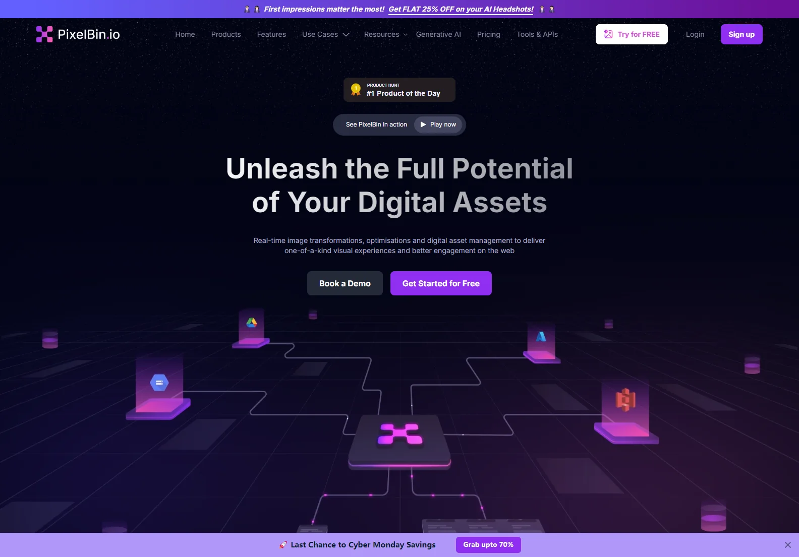 PixelBin: AI-Powered Digital Asset Management for Enhanced Web Performance