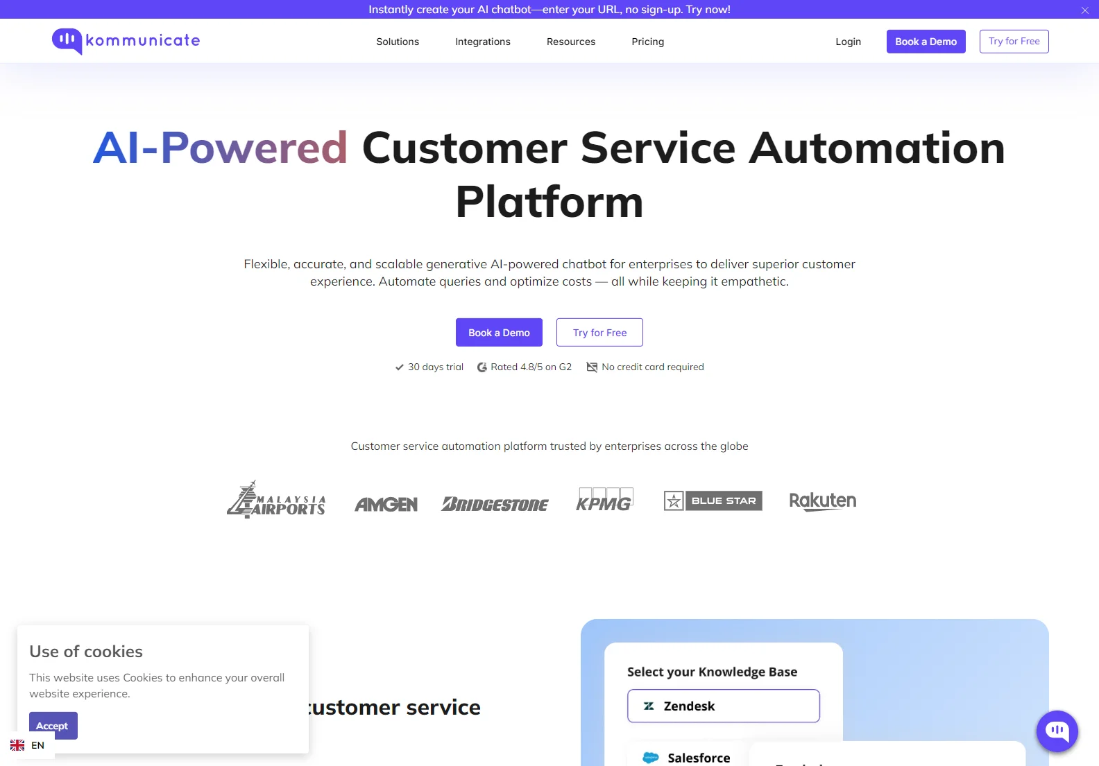 Kommunicate: AI-Powered Customer Service Automation Platform