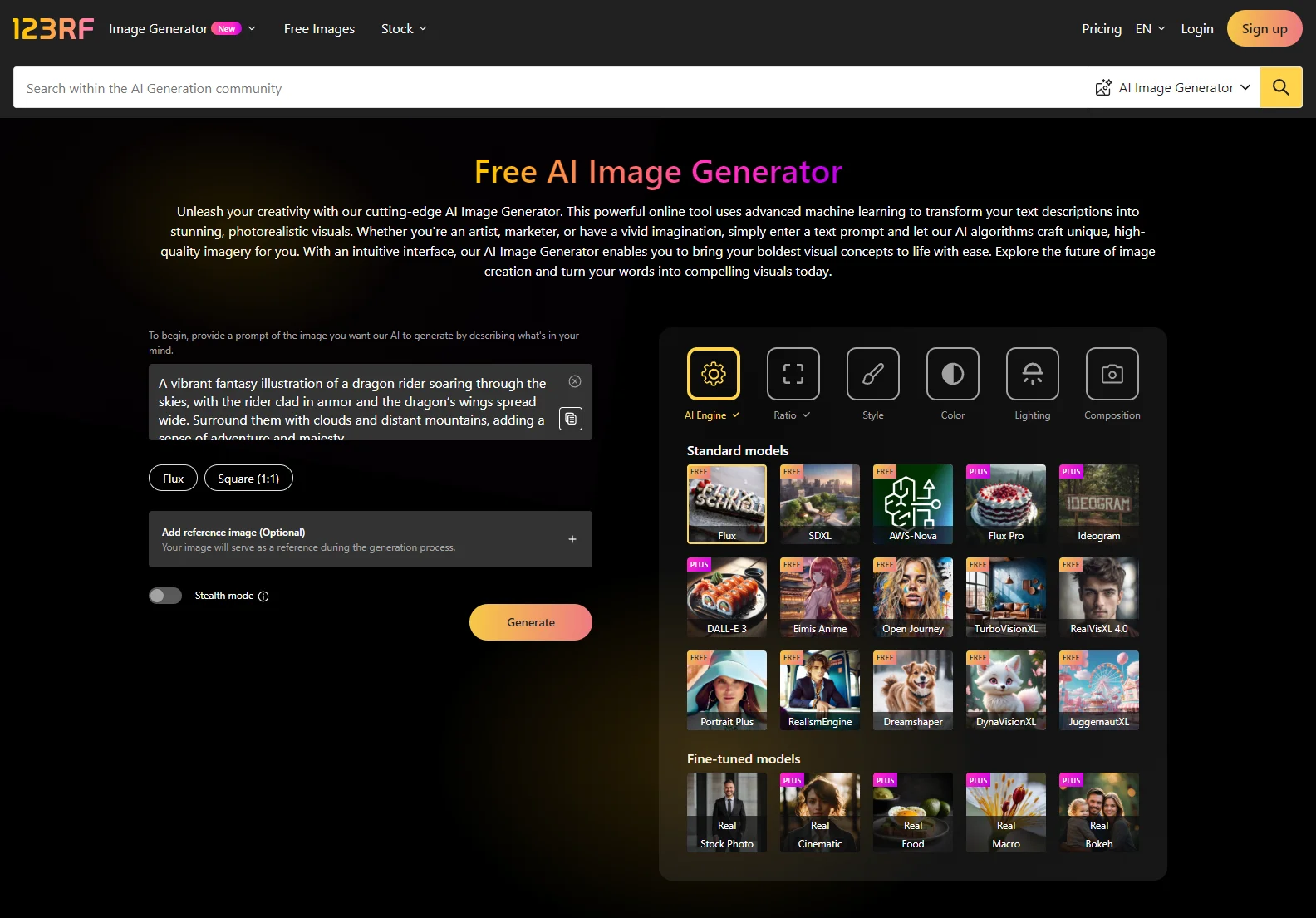 AI Image Generator: Free Online Text-to-Image App