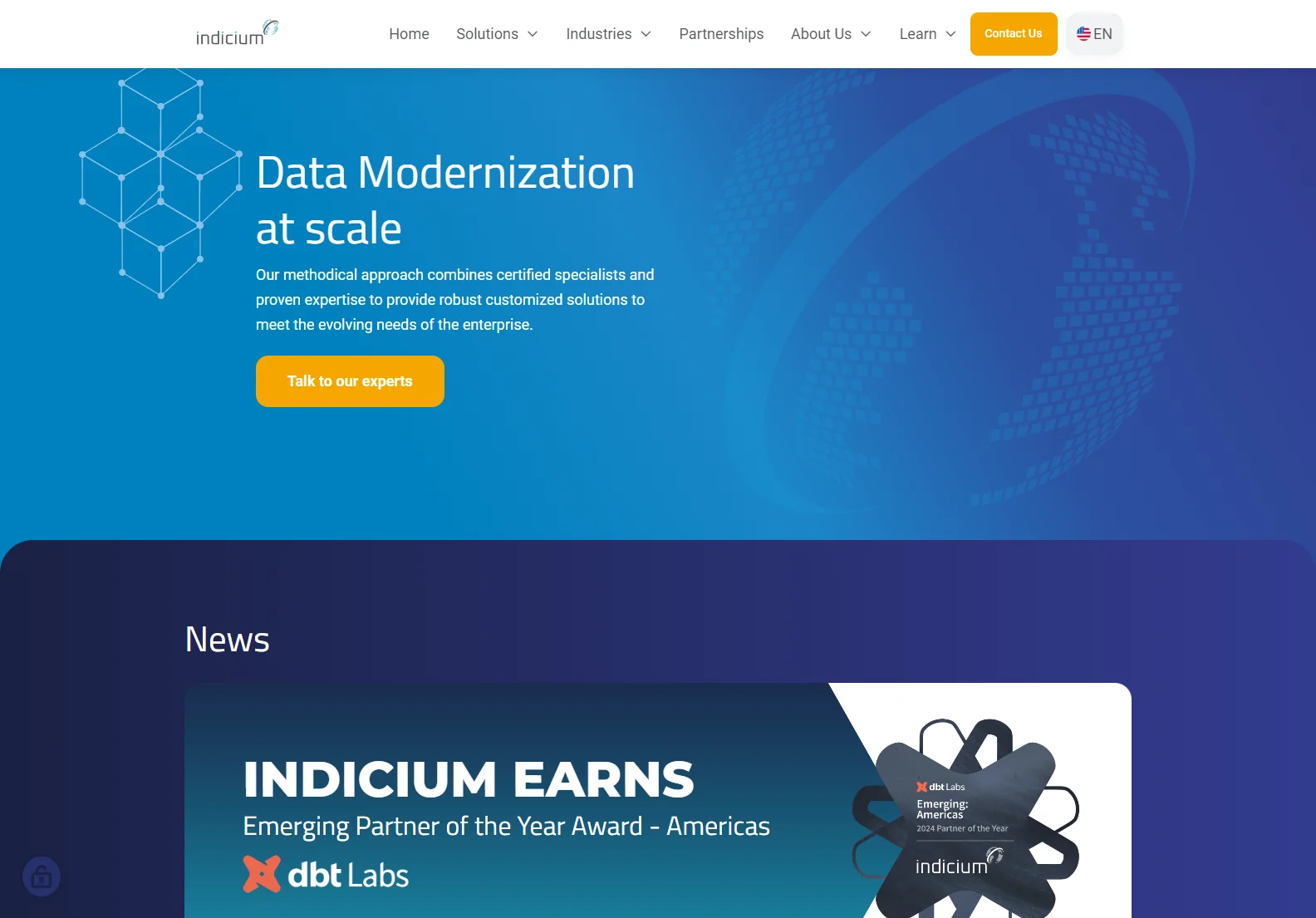 Indicium: Data Modernization Solutions for Enterprises