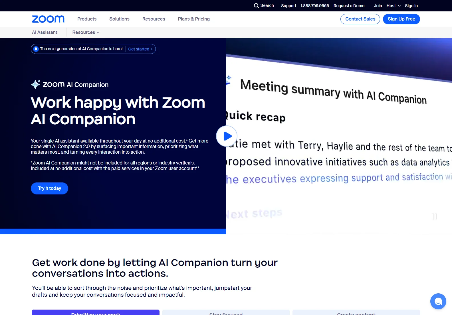 Zoom AI Companion: Your AI-Powered Productivity Partner