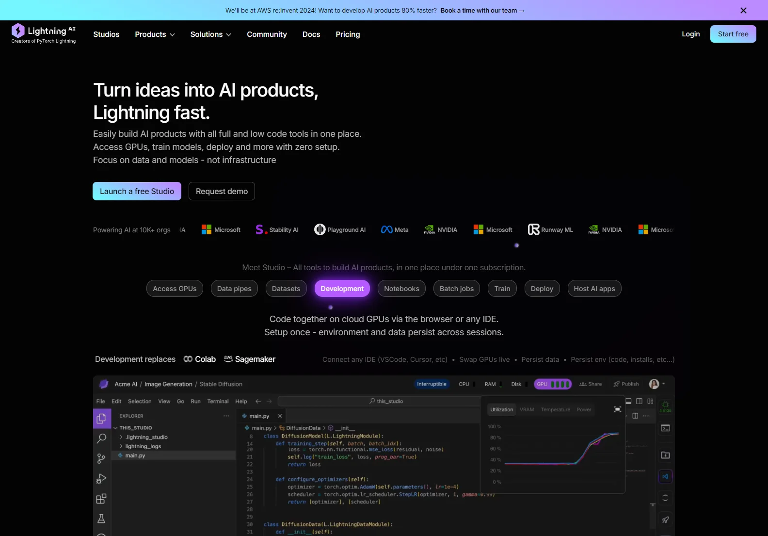 Lightning AI: Build AI Products 80% Faster