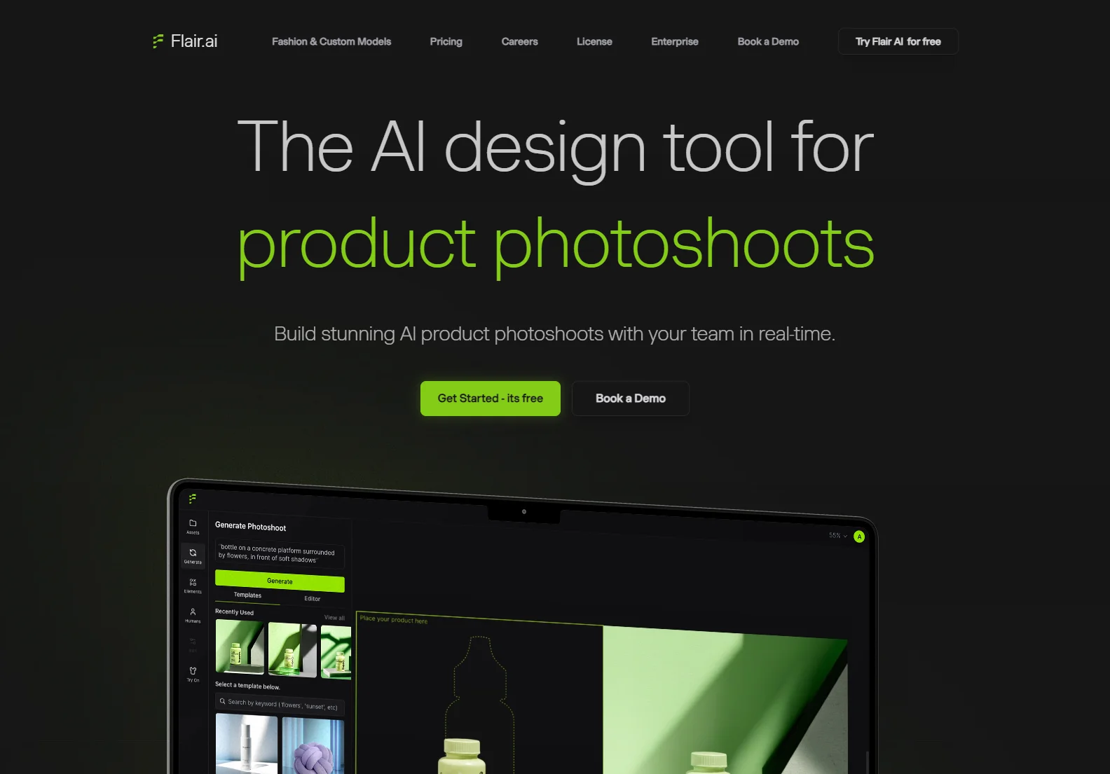 Flair AI: The AI Design Tool for Stunning Product Photoshoots