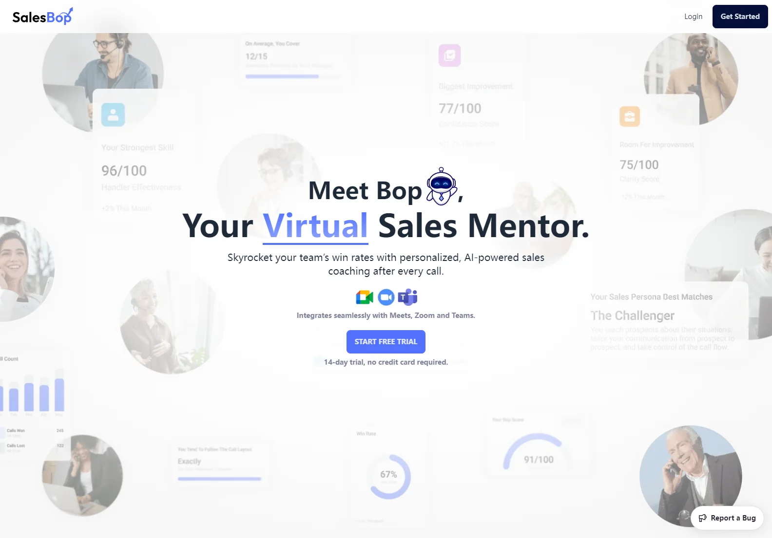 SalesBop: AI-Powered Sales Coaching for Increased Win Rates