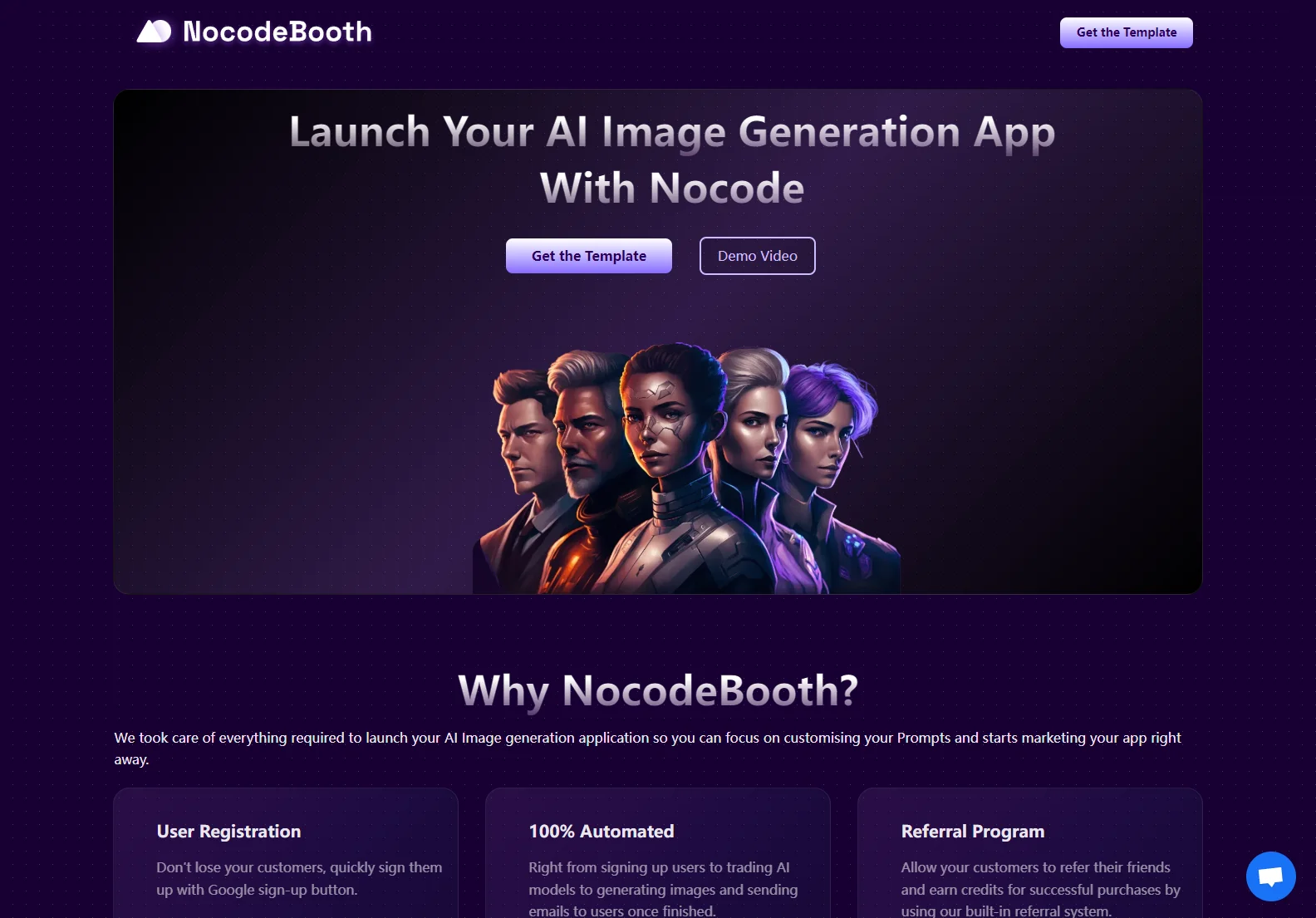 NocodeBooth: Launch Your AI Image Generation App with No Code