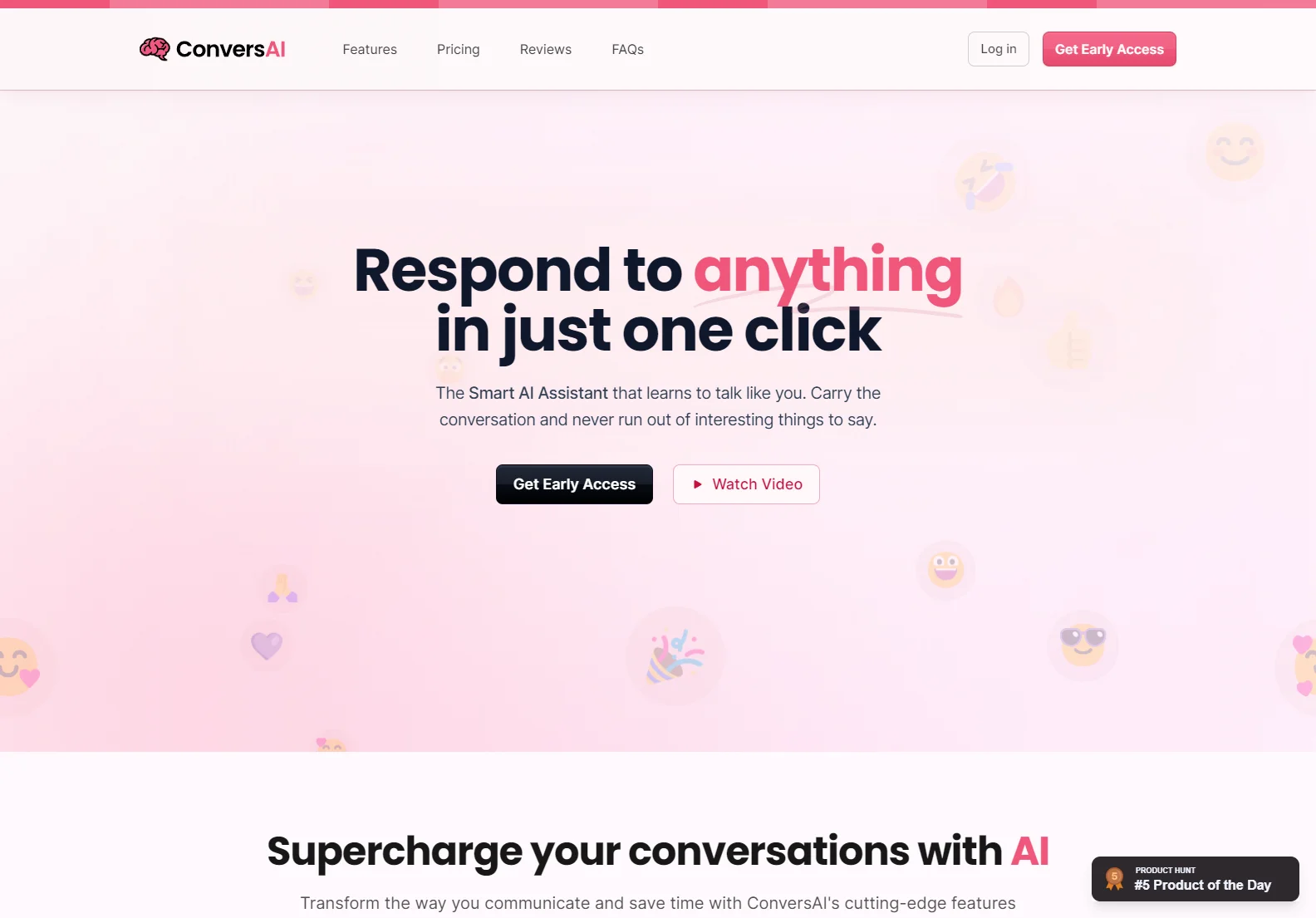 ConversAI: Effortless AI-Powered Chat Assistant for One-Click Responses