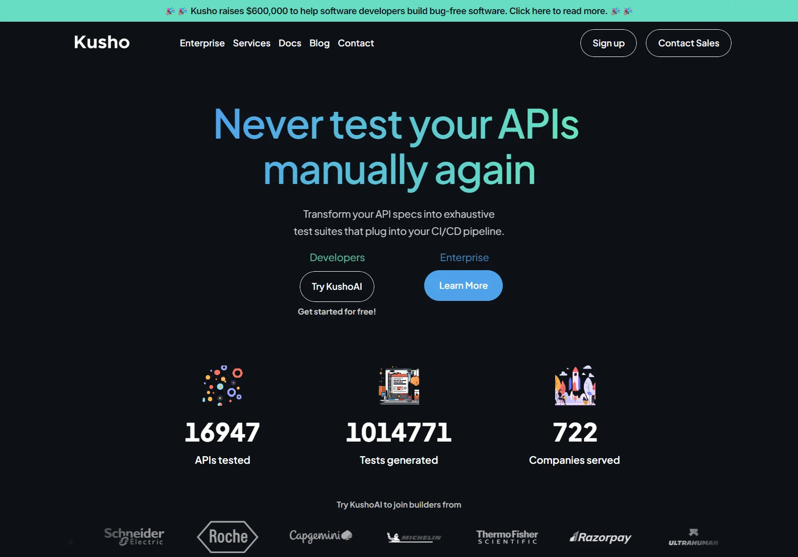 Kusho: AI-Powered API Testing for Bug-Free Software