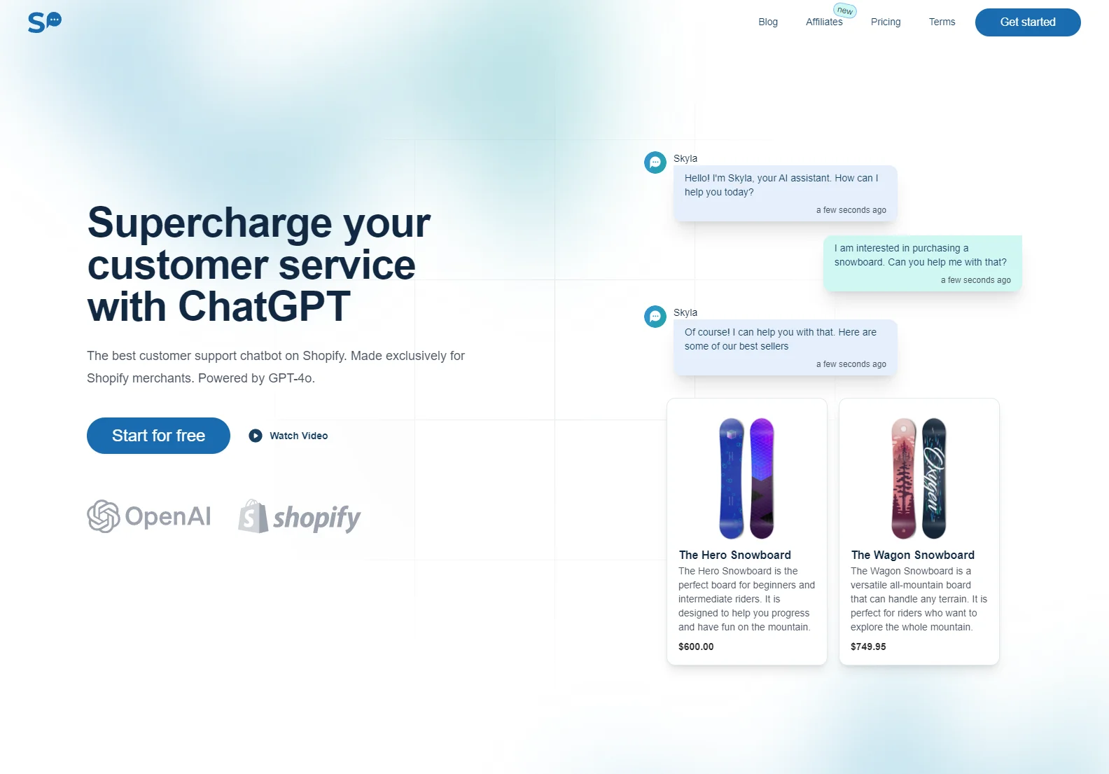 Skyla: Revolutionizing Shopify Customer Service with AI