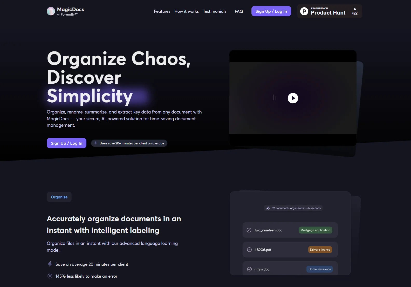 MagicDocs: AI-Powered Document Management for Streamlined Efficiency