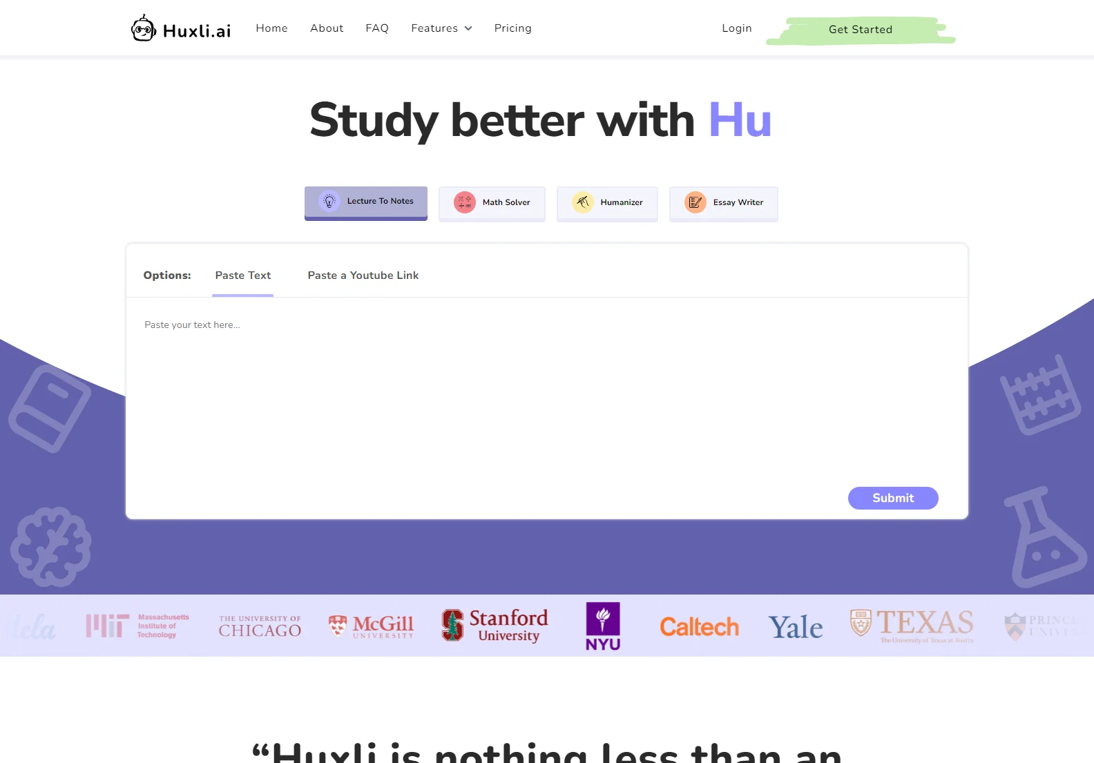 Huxli: AI-Powered Academic Platform for Better Grades & More Free Time