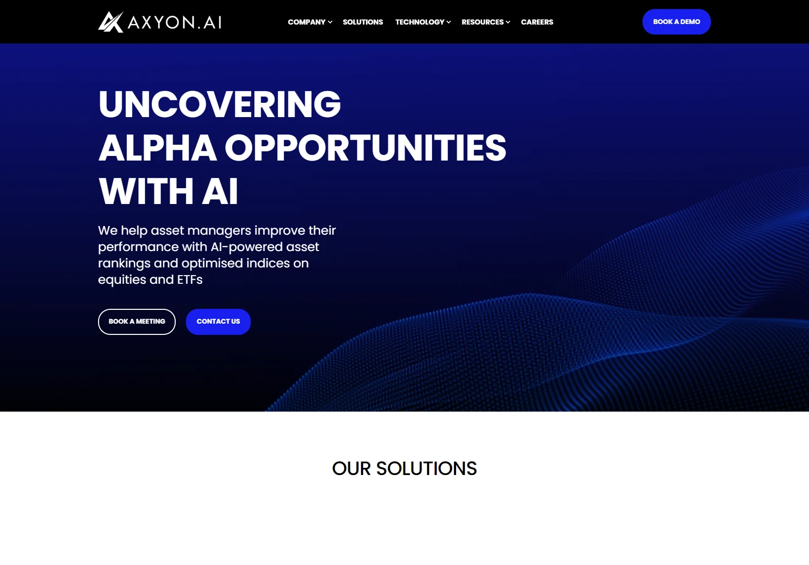 Axyon AI: Revolutionizing Investment Management with AI