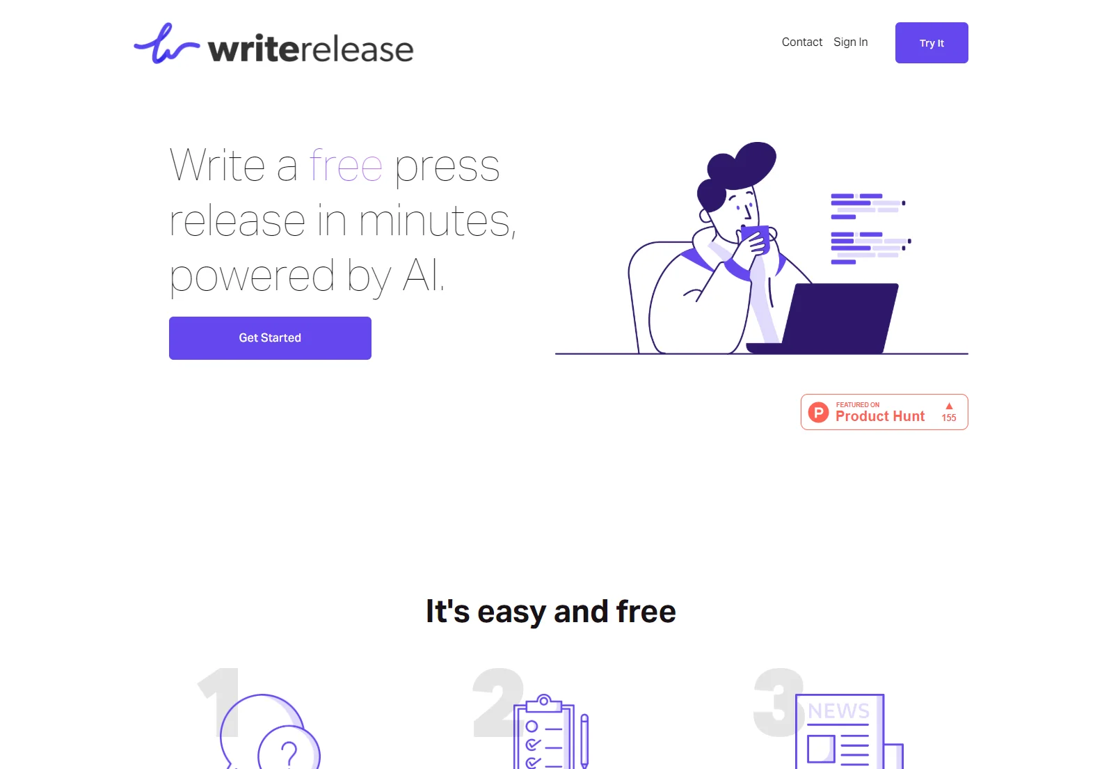 WriteRelease: AI-Powered Press Release Generator - Create Free Releases in Minutes