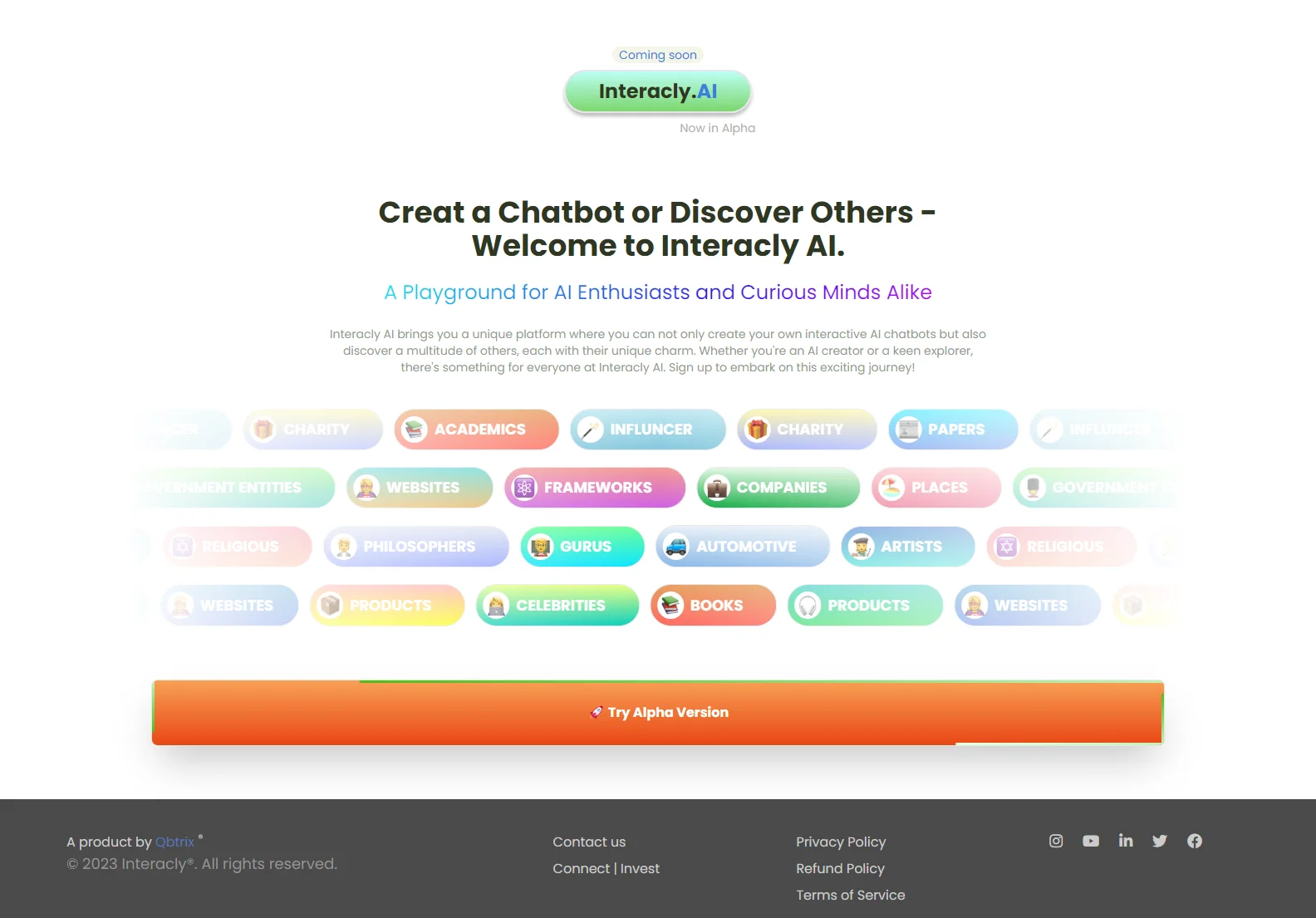 Interacly AI: Create & Discover Interactive AI Chatbots