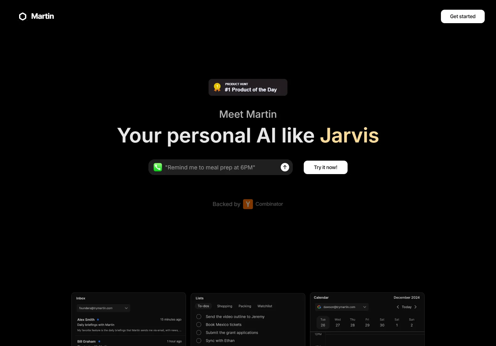 Martin: Your AI-Powered Personal Assistant for Effortless Task Management